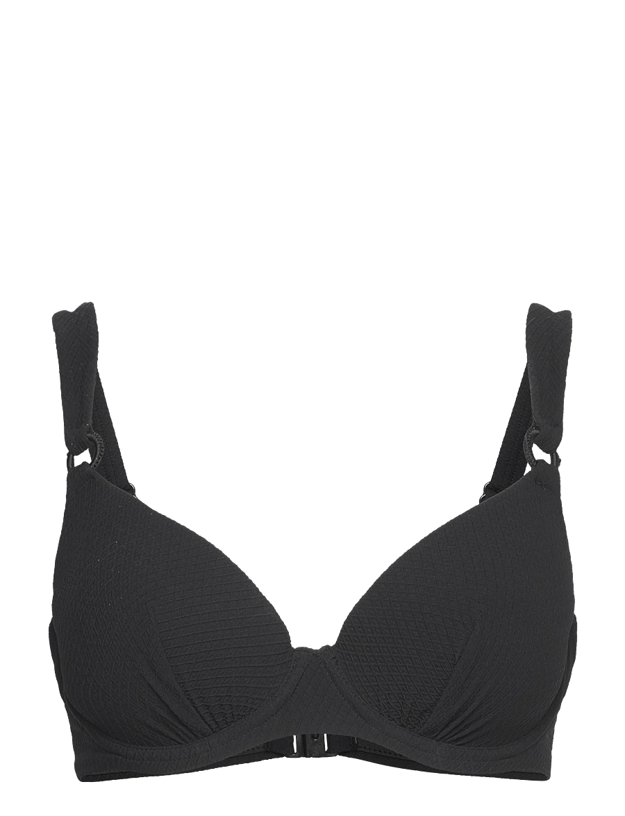 Femilet - NAVARINO T-shirt bra - hauts de maillot à armatures - black - 1