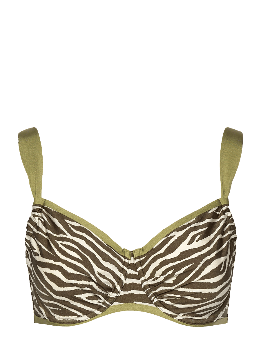 Femilet - SIFNOS Covering underwired bra - hauts de maillot à armatures - green safari - 1