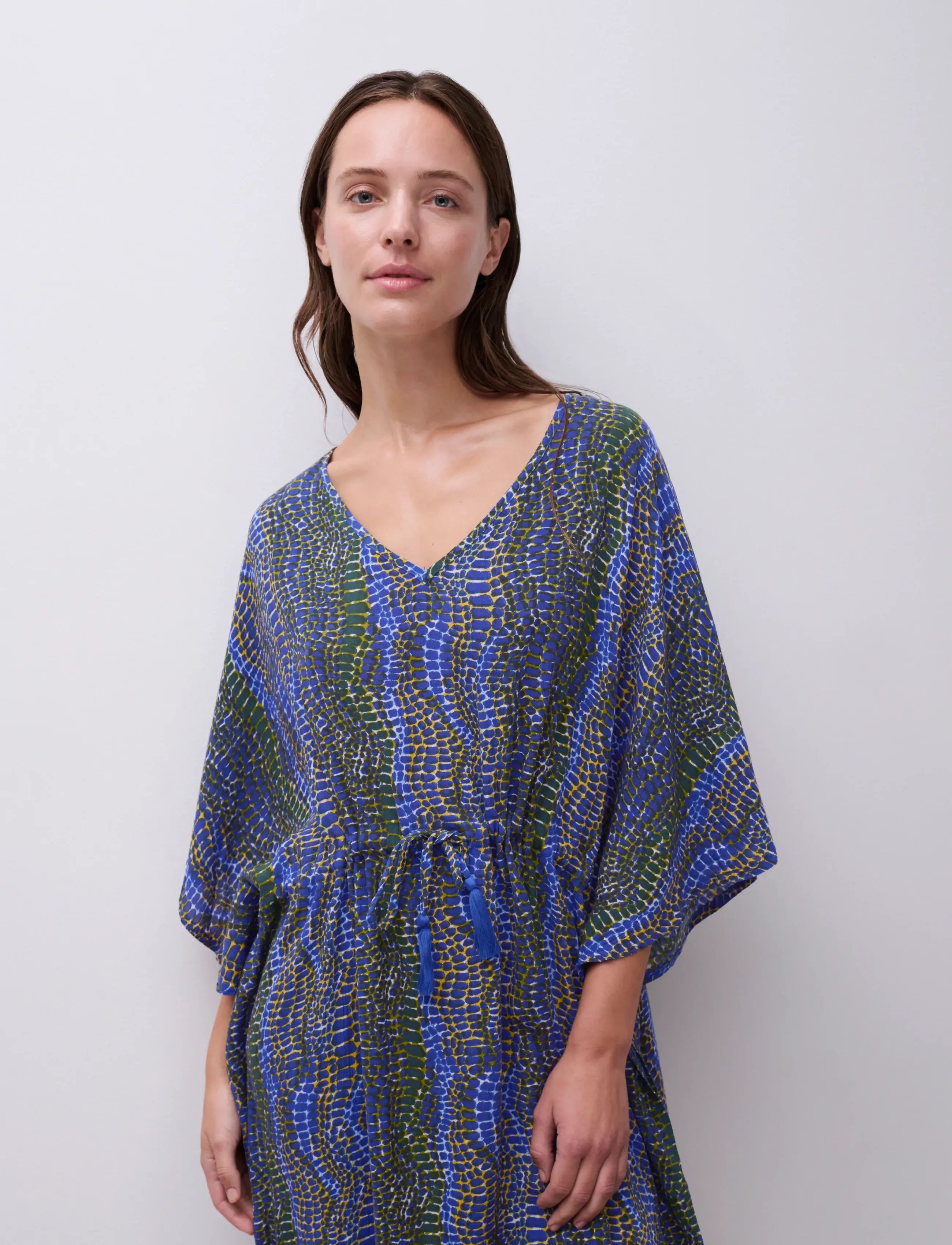 Femilet - Syros Short Dress - blue snake - 2