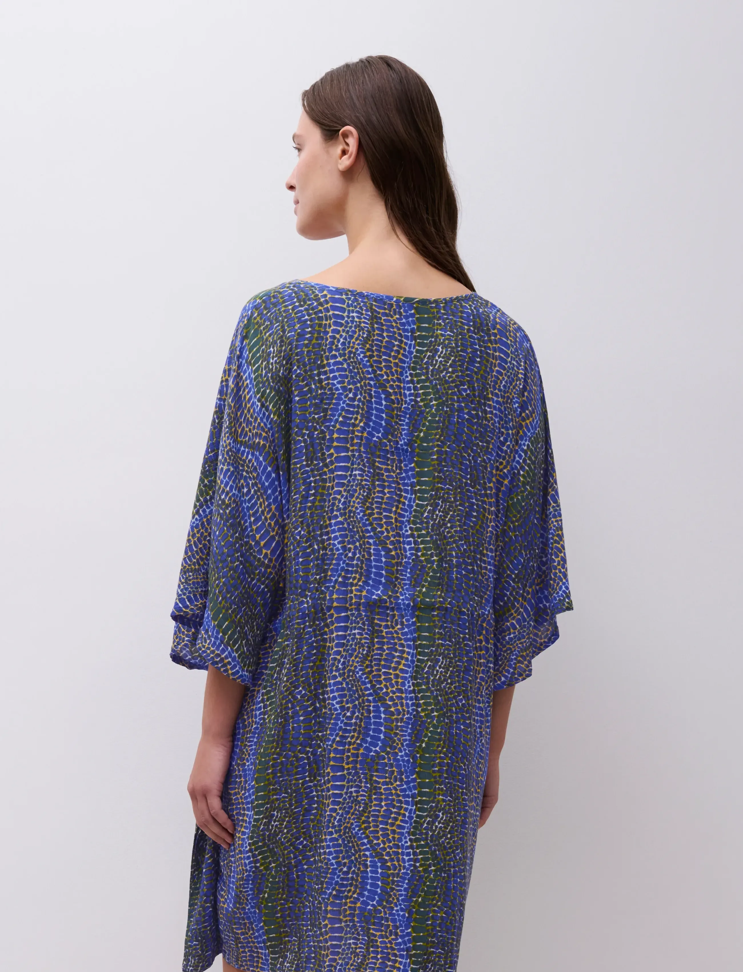 Femilet - Syros Short Dress - blue snake - 3