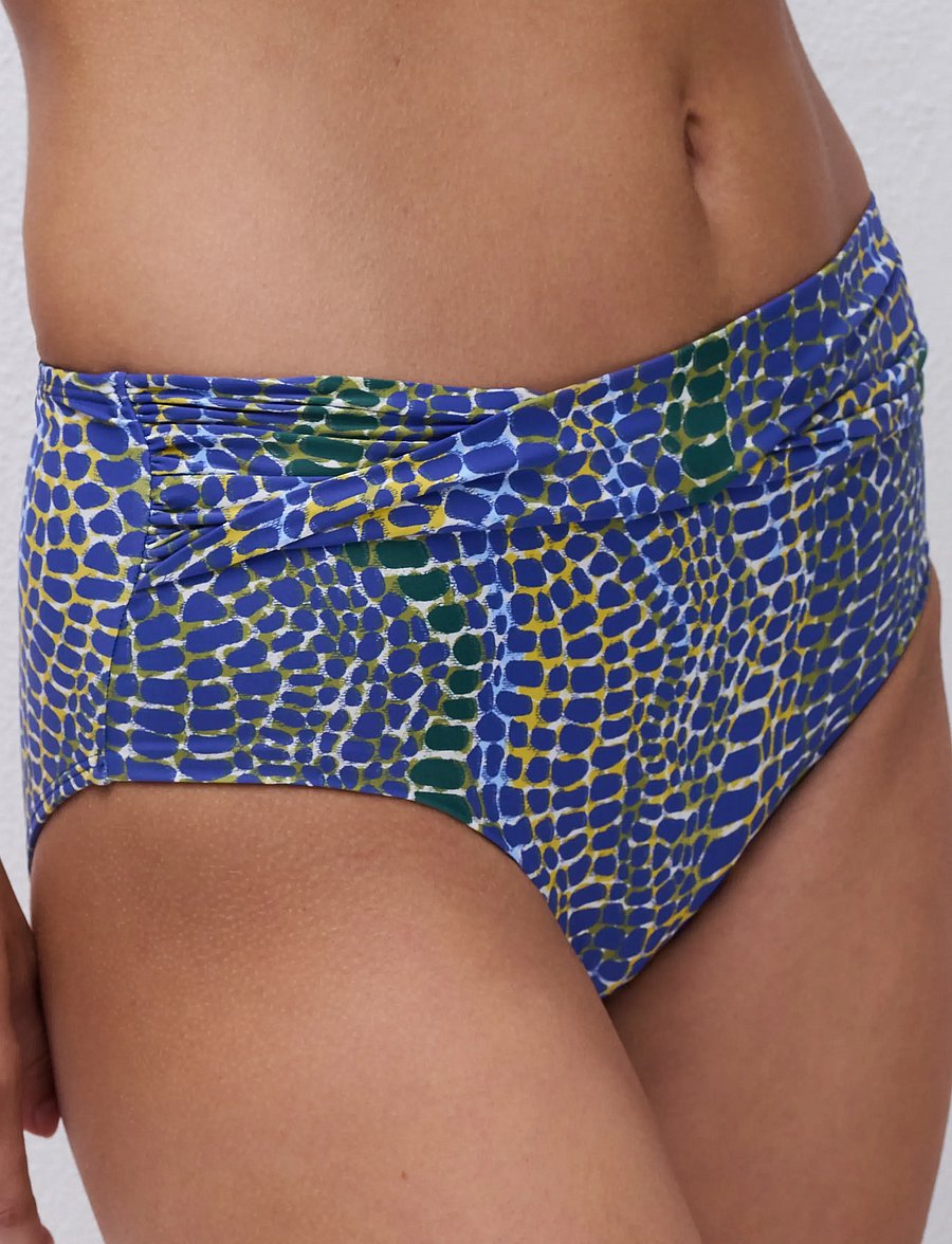 Femilet - Taula Full Brief - bikini-slips - blue snake - 2