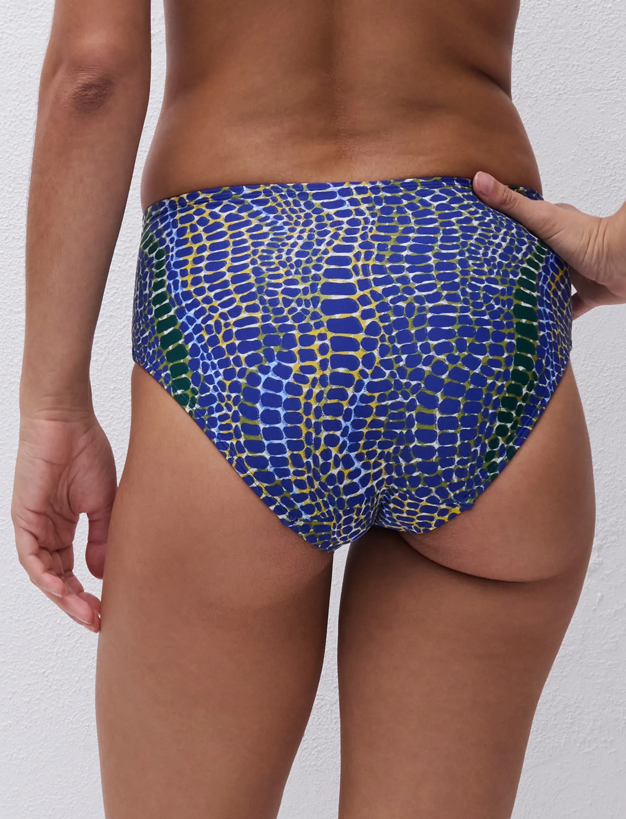 Femilet - Taula Full Brief - bikini briefs - blue snake - 3