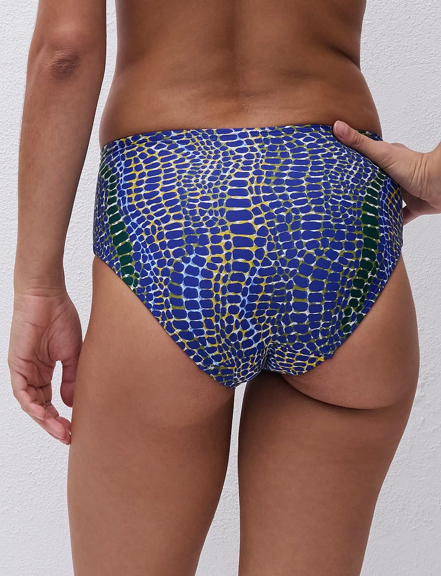 Femilet - Taula Full Brief - bikini-slips - blue snake - 3