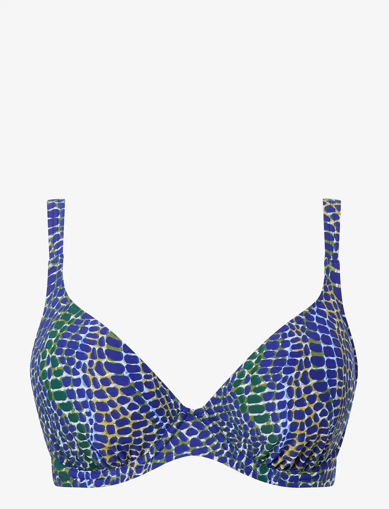 Femilet - Taula T-Shirt Underwired - wired bikinitops - blue snake - 1