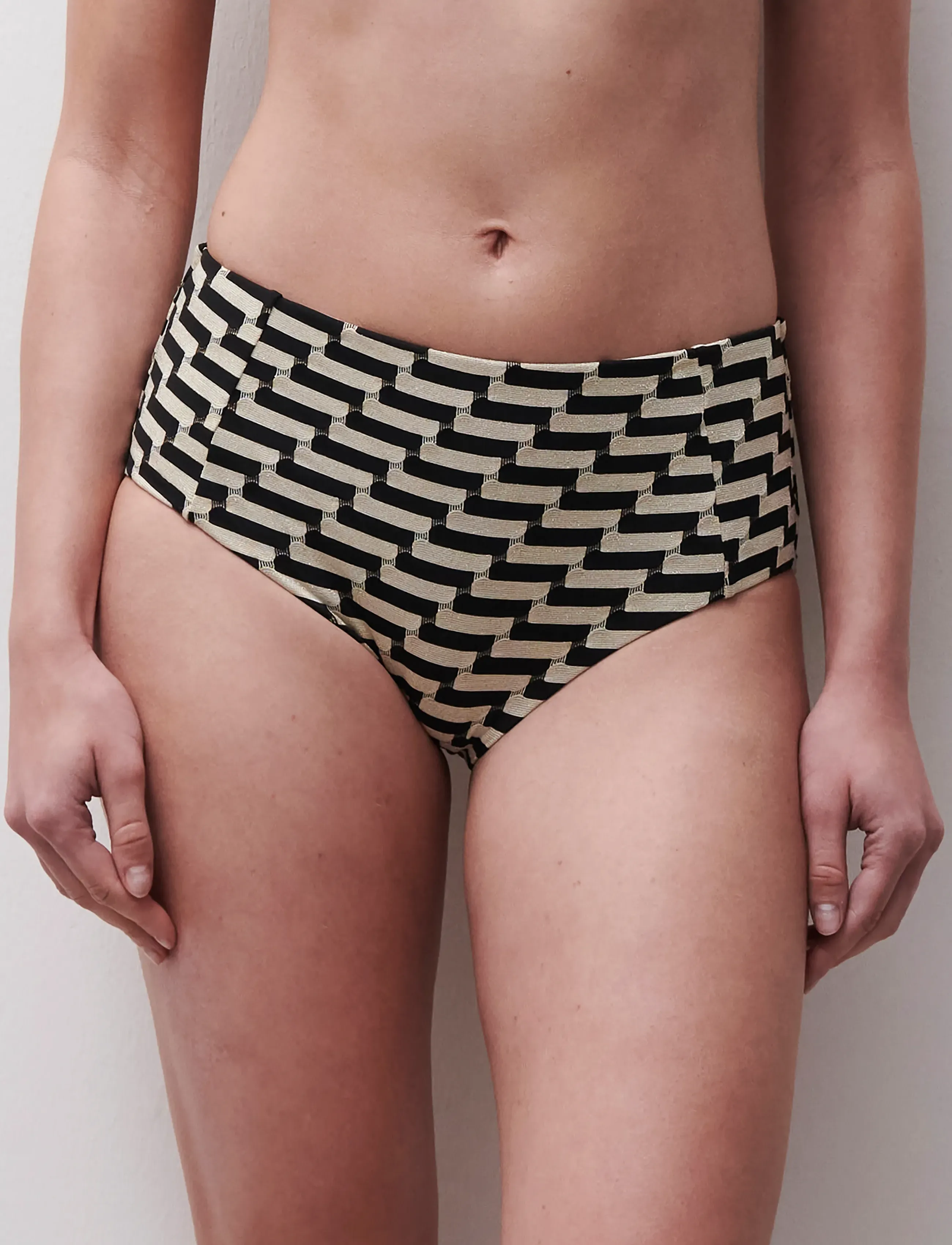 Femilet Santosa Full Brief, 40, Bikini Unterteile, Beige - Briefs, Frauen