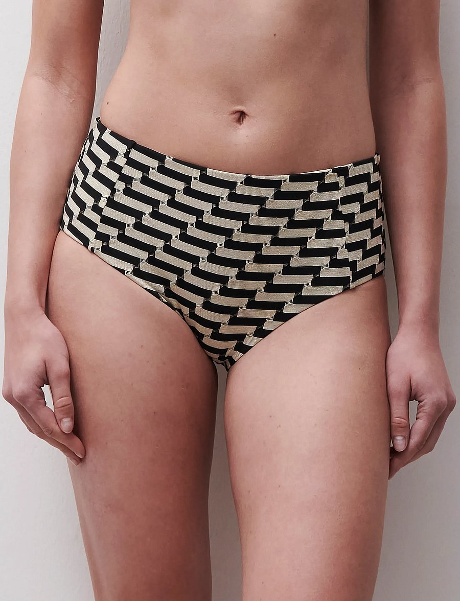 Femilet - Santosa Full Brief - bikiinipüksid - golden black - 0