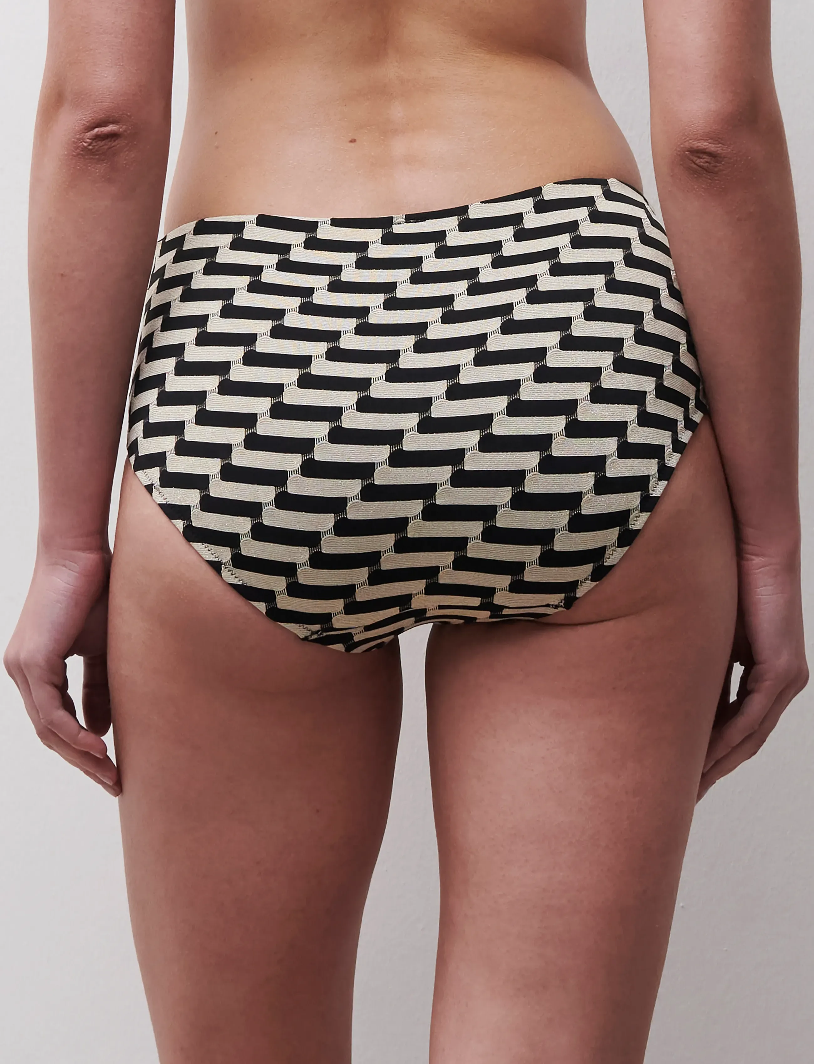 Femilet - Santosa Full Brief - bikinibriefs - golden black - 3