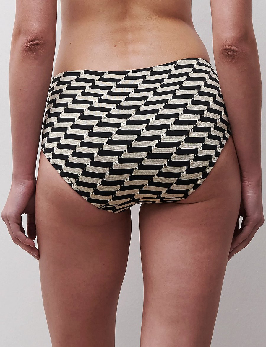 Femilet - Santosa Full Brief - bikiinipüksid - golden black - 3