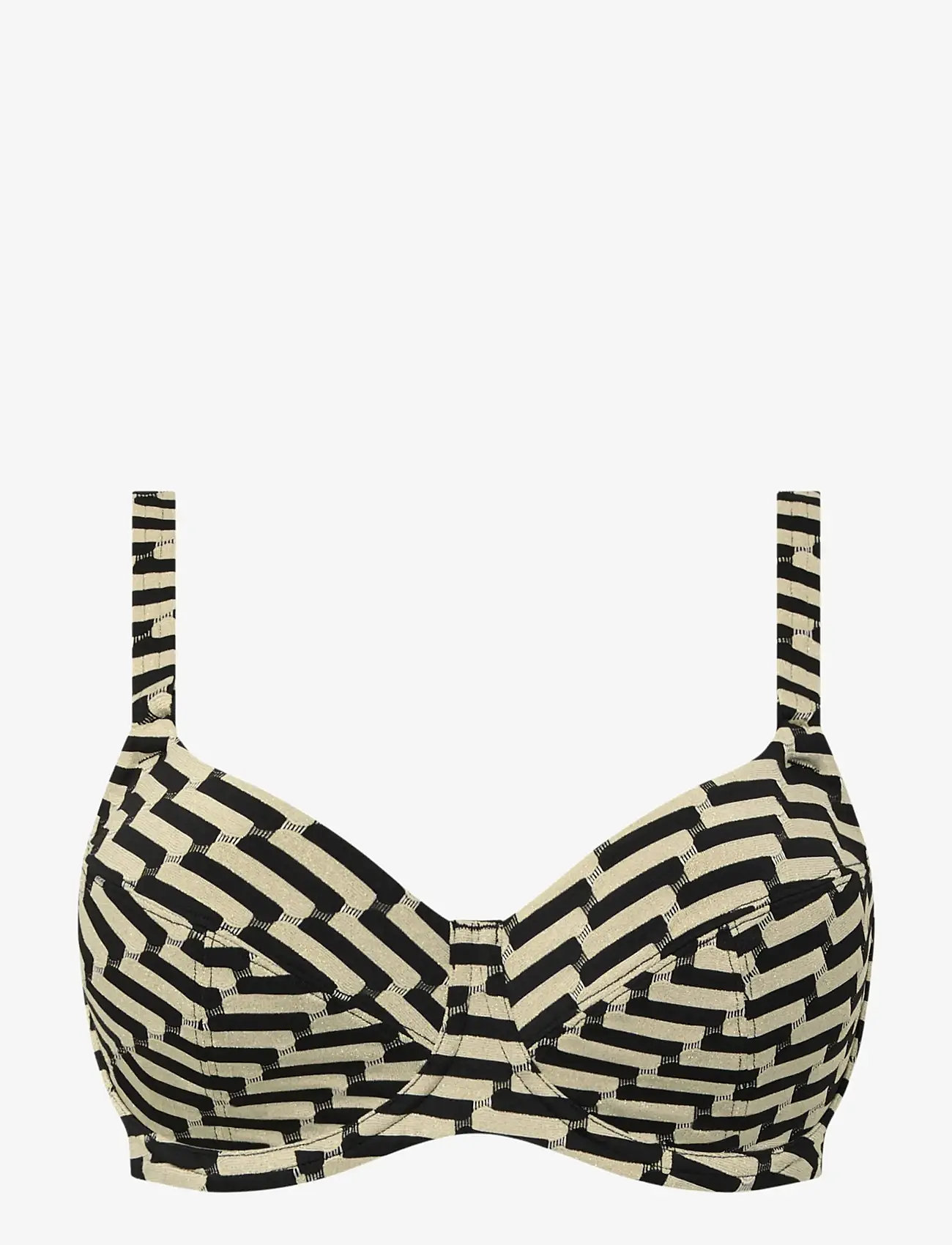 Femilet - Santosa Underwired - bikinitopp med spiler - golden black - 1