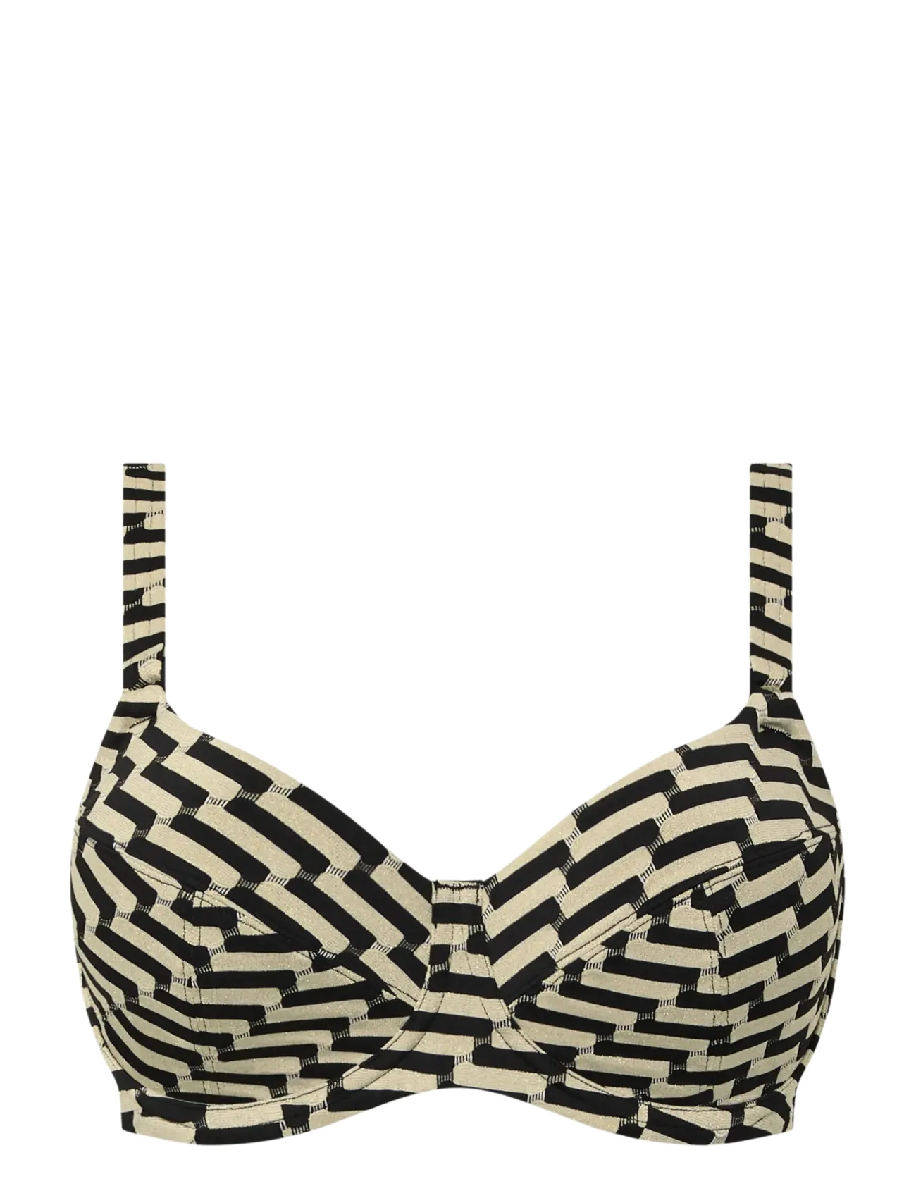 Femilet Santosa Underwired - Kleidung - GOLDEN BLACK / beige