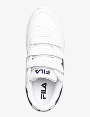 FILA - Orbit Velcro low kids - letnie okazje - white / dress blue - 3