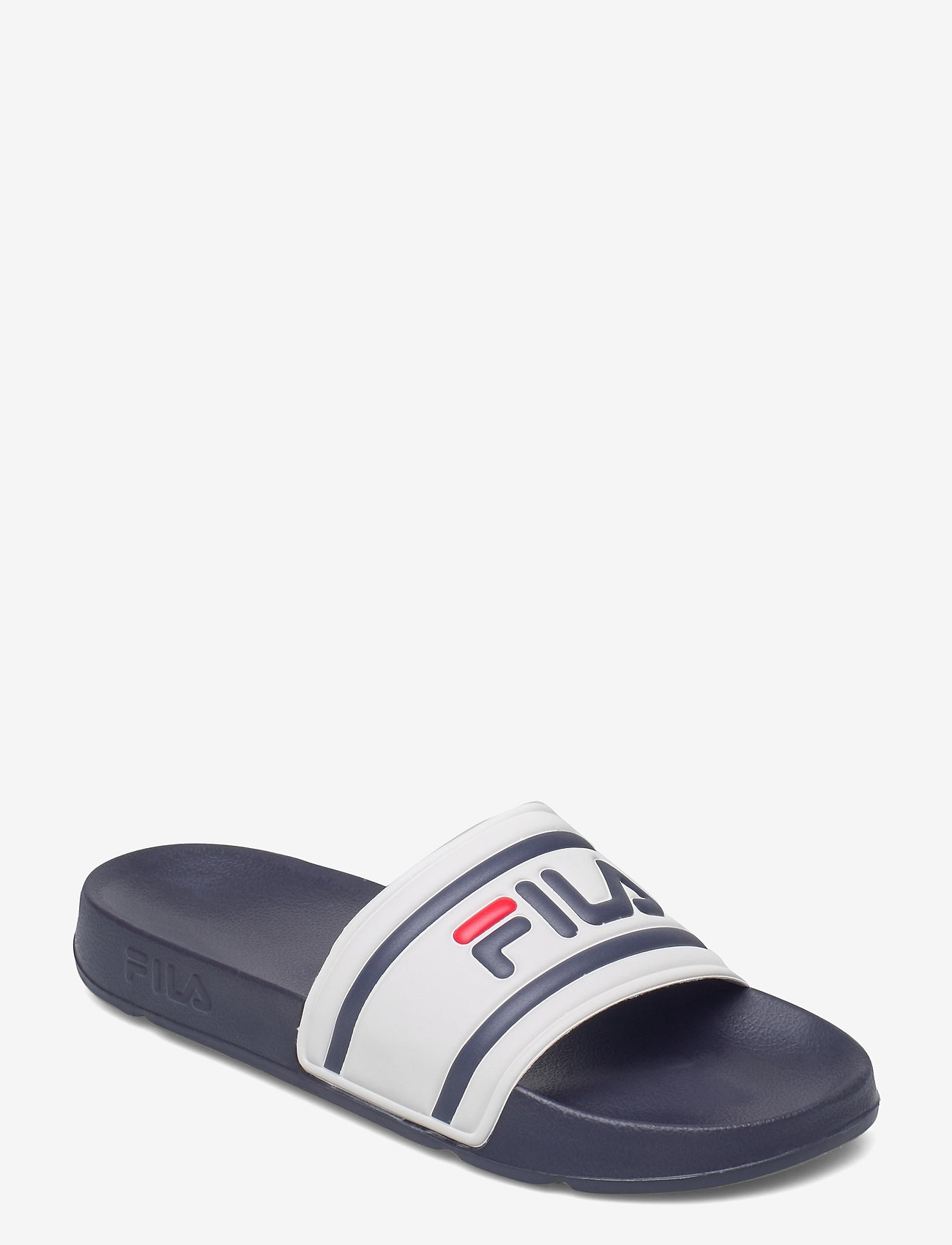 FILA MORRO BAY slipper - Jalanõud - WHITE / FILA NAVY / white