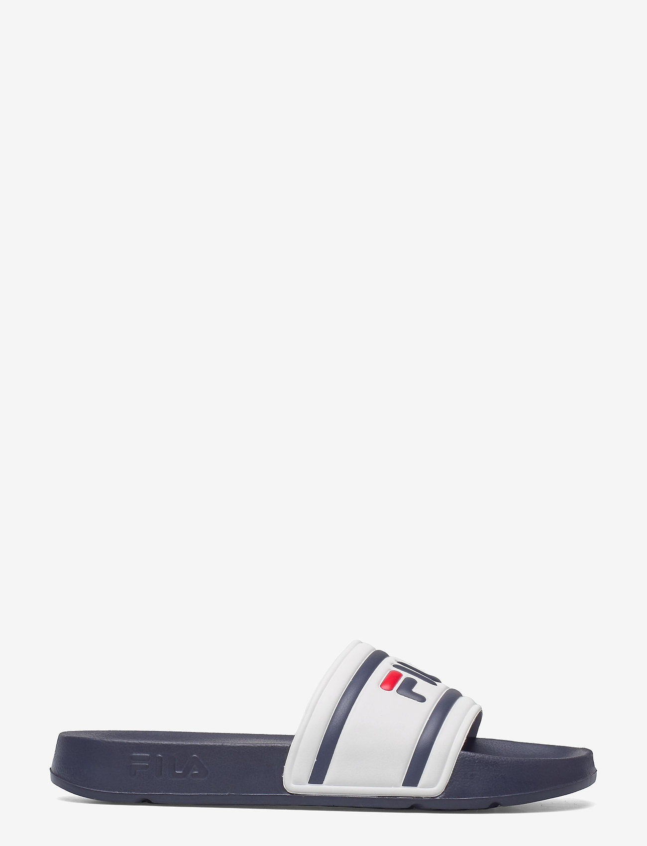 FILA - MORRO BAY slipper - badesandaler - white / fila navy - 1