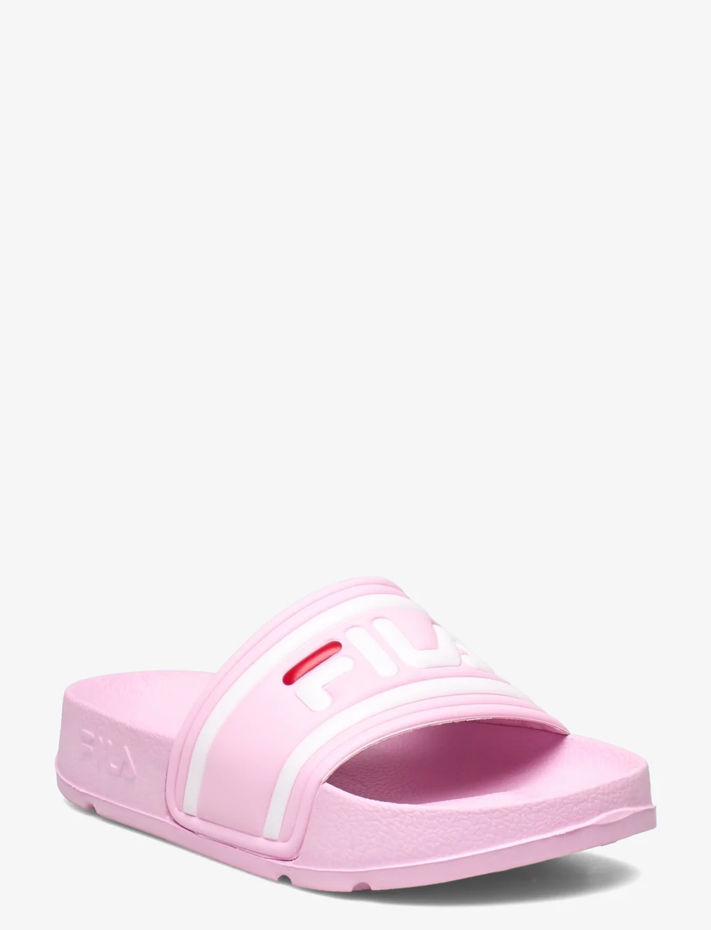 Fila pink sliders sales