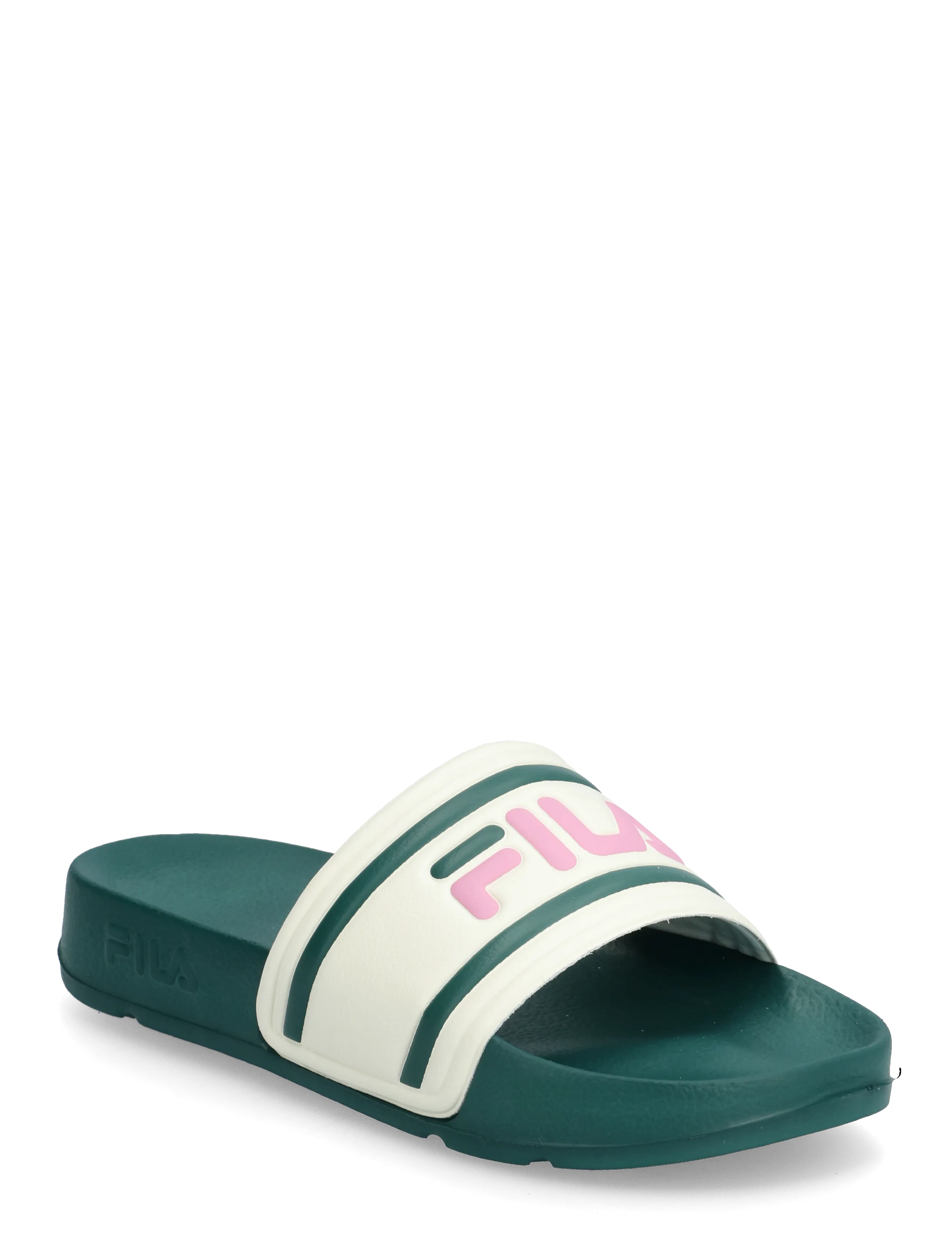 FILA MORRO BAY slipper kids - Schoenen - POSY GREEN / PRISM PINK / green