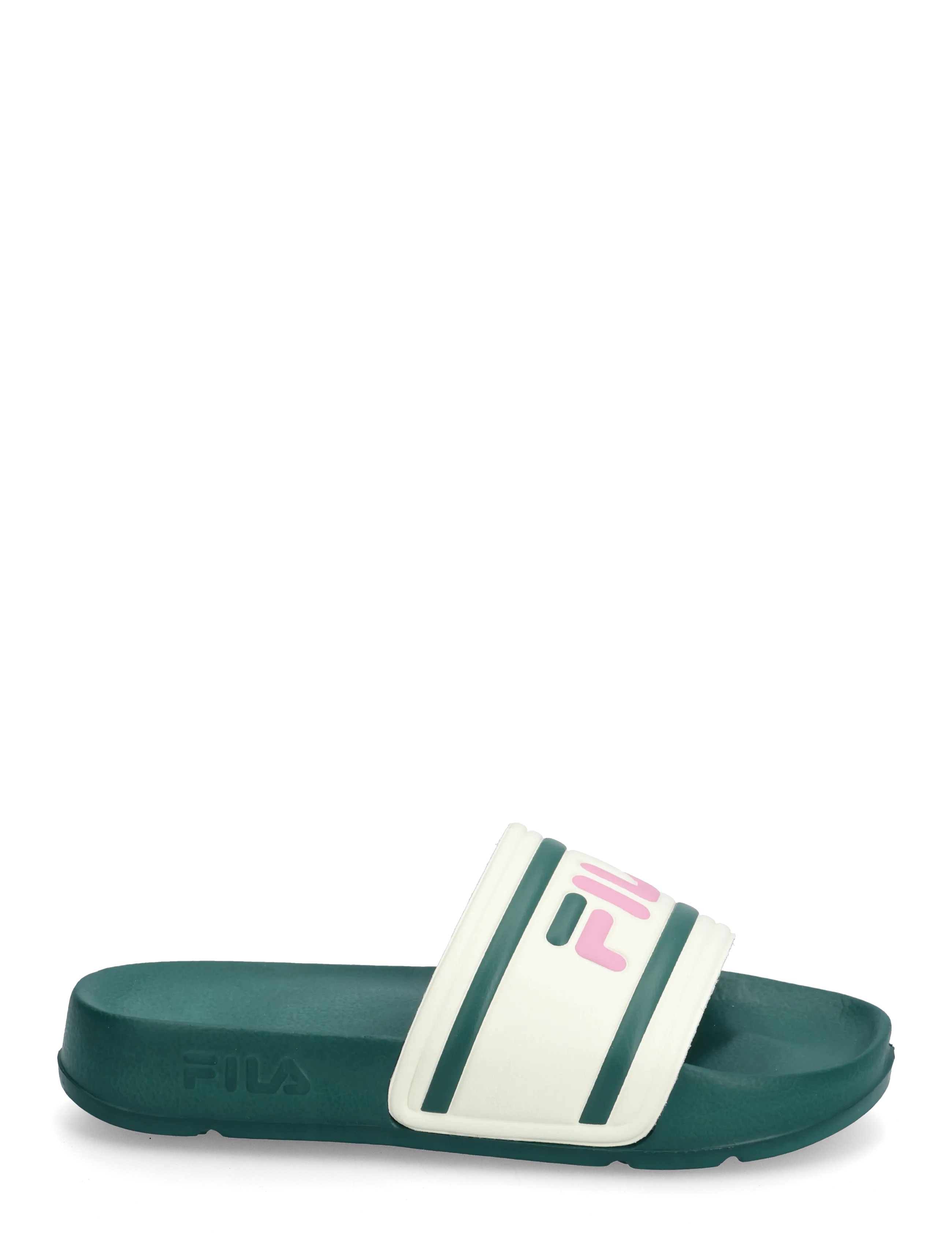 FILA - Morro Bay Slipper JR - pool sliders - posy green / prism pink - 1