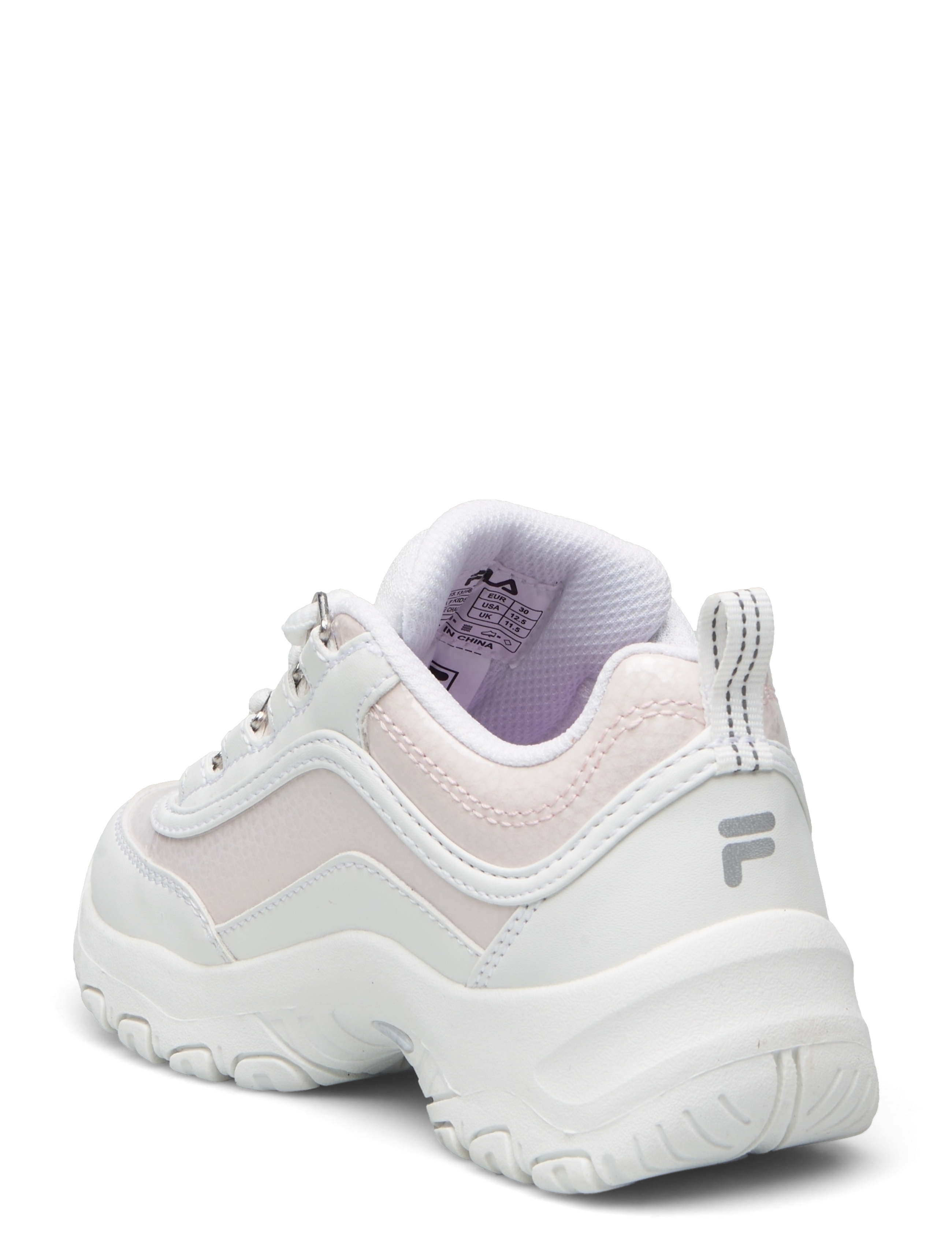 FILA - STRADA F low kids - white-mauve chalk - 2
