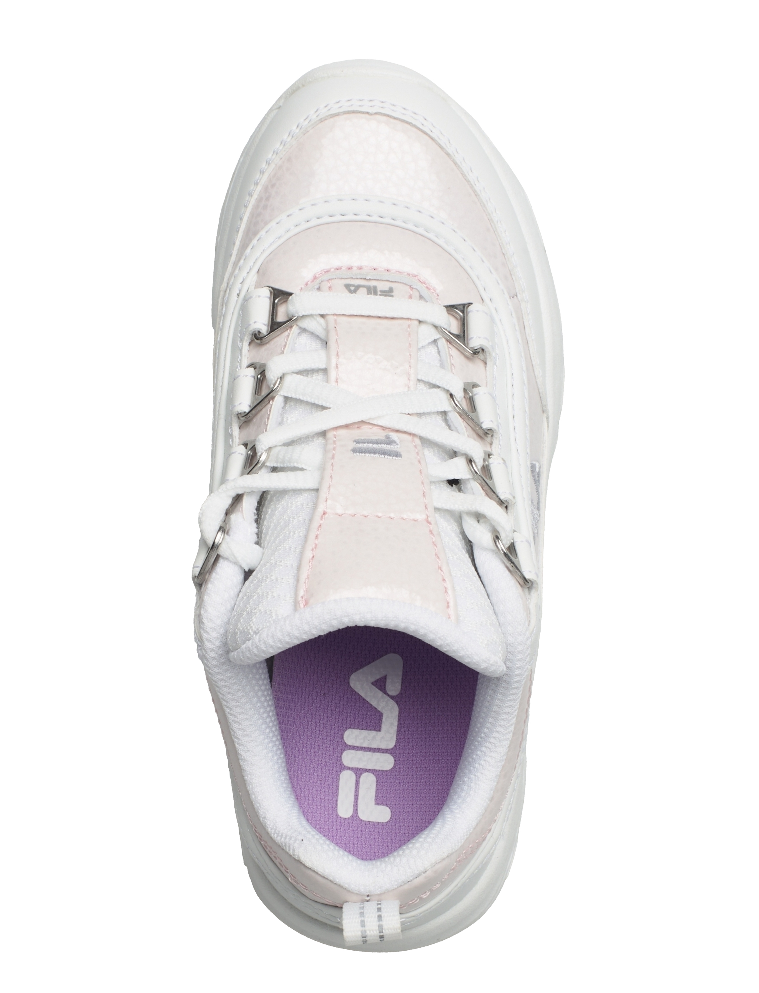 FILA - STRADA F low kids - white-mauve chalk - 3