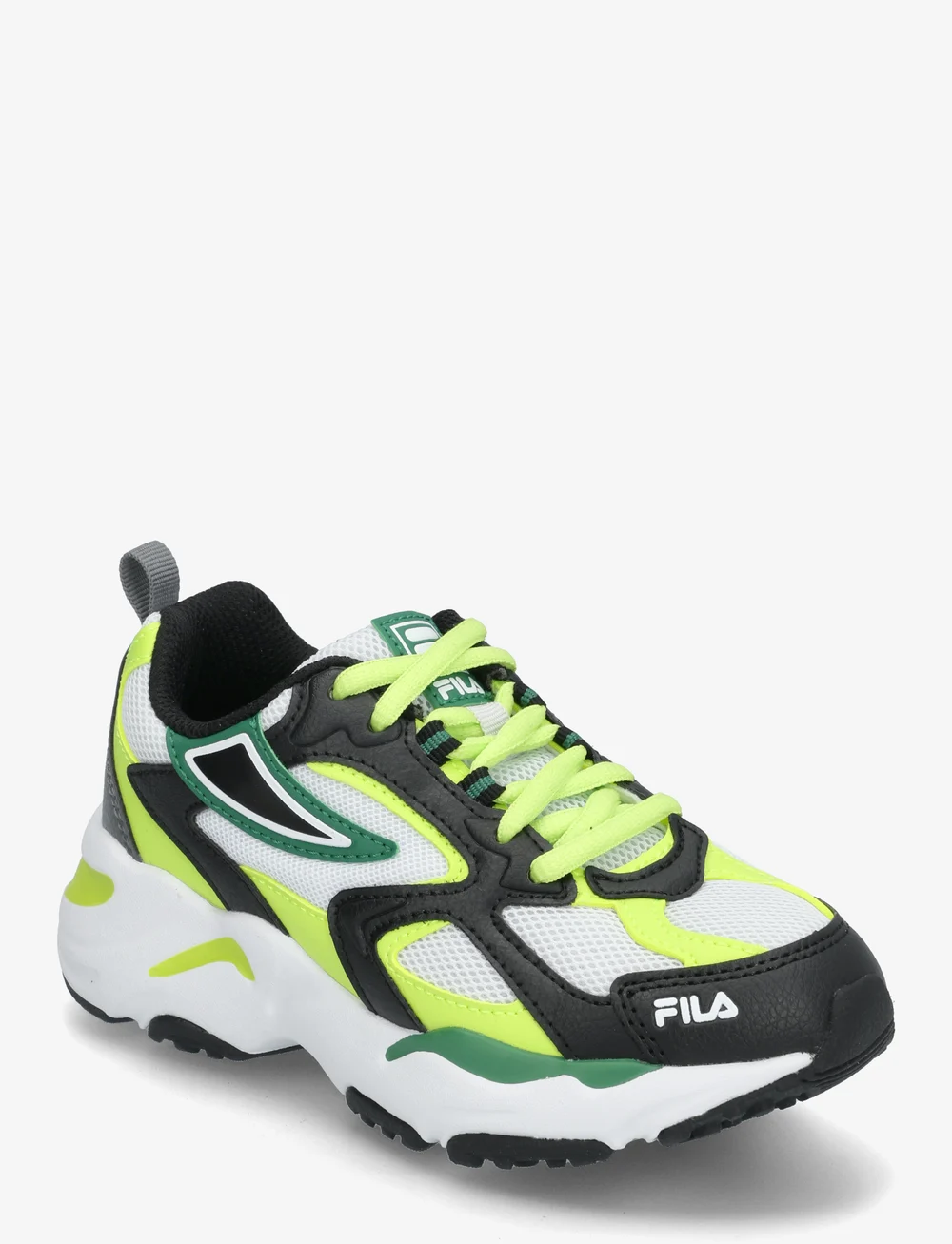 FILA - CR-CW02 RAY TRACER kids - lave sneakers - black-acid lime - 0