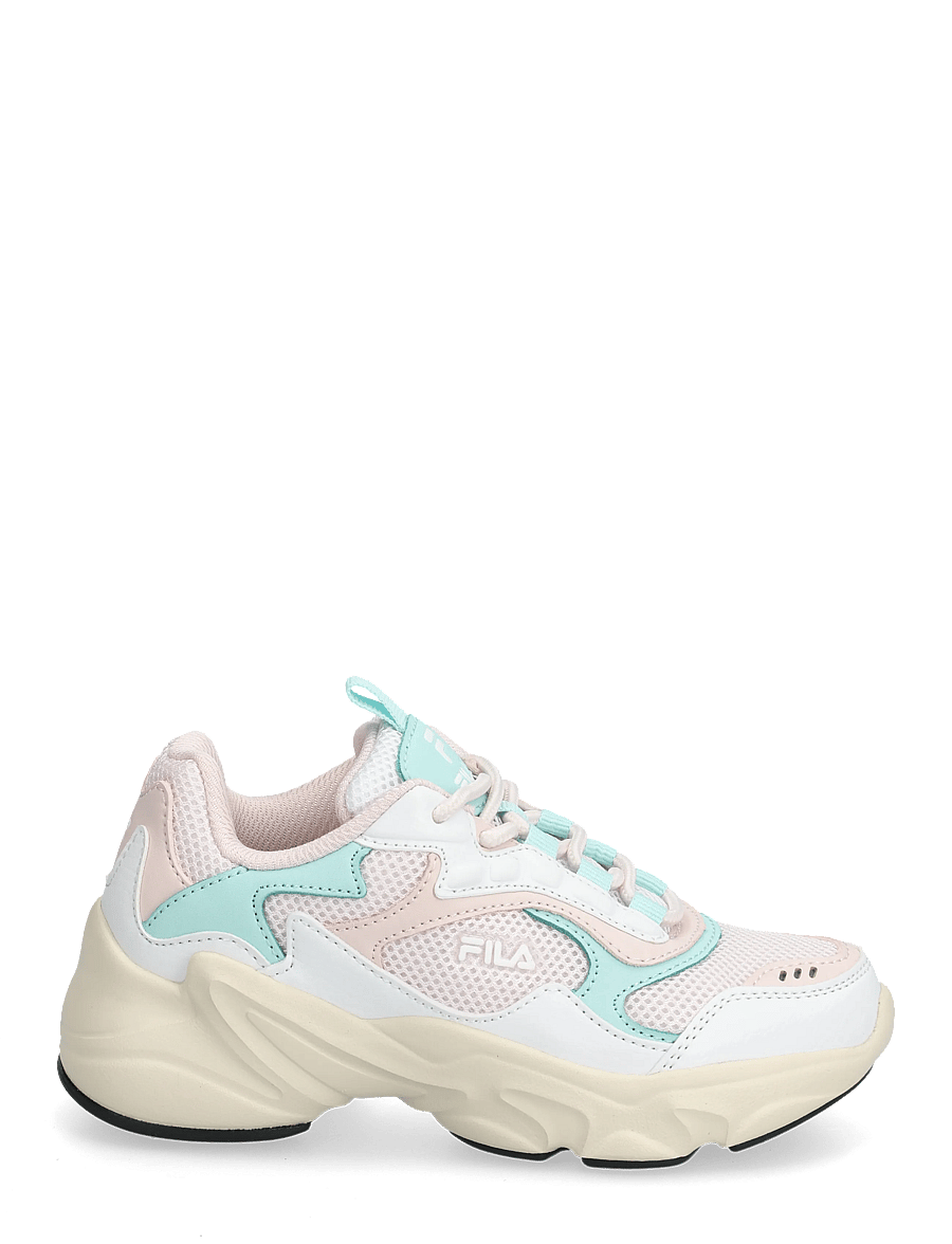 FILA - COLLENE CB kids - laisvalaikio batai žemu aulu - white-carinaria - 1