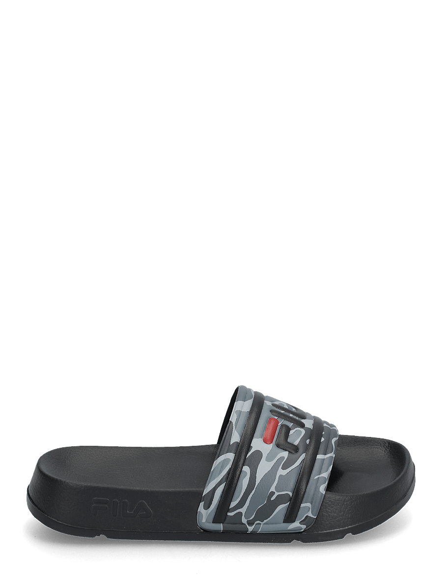 FILA - MORRO BAY P slipper kids - glissières de piscine - black - 1