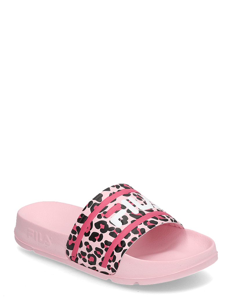 FILA - MORRO BAY P slipper kids - badelatschen - pink-a-boo-leopard - 0