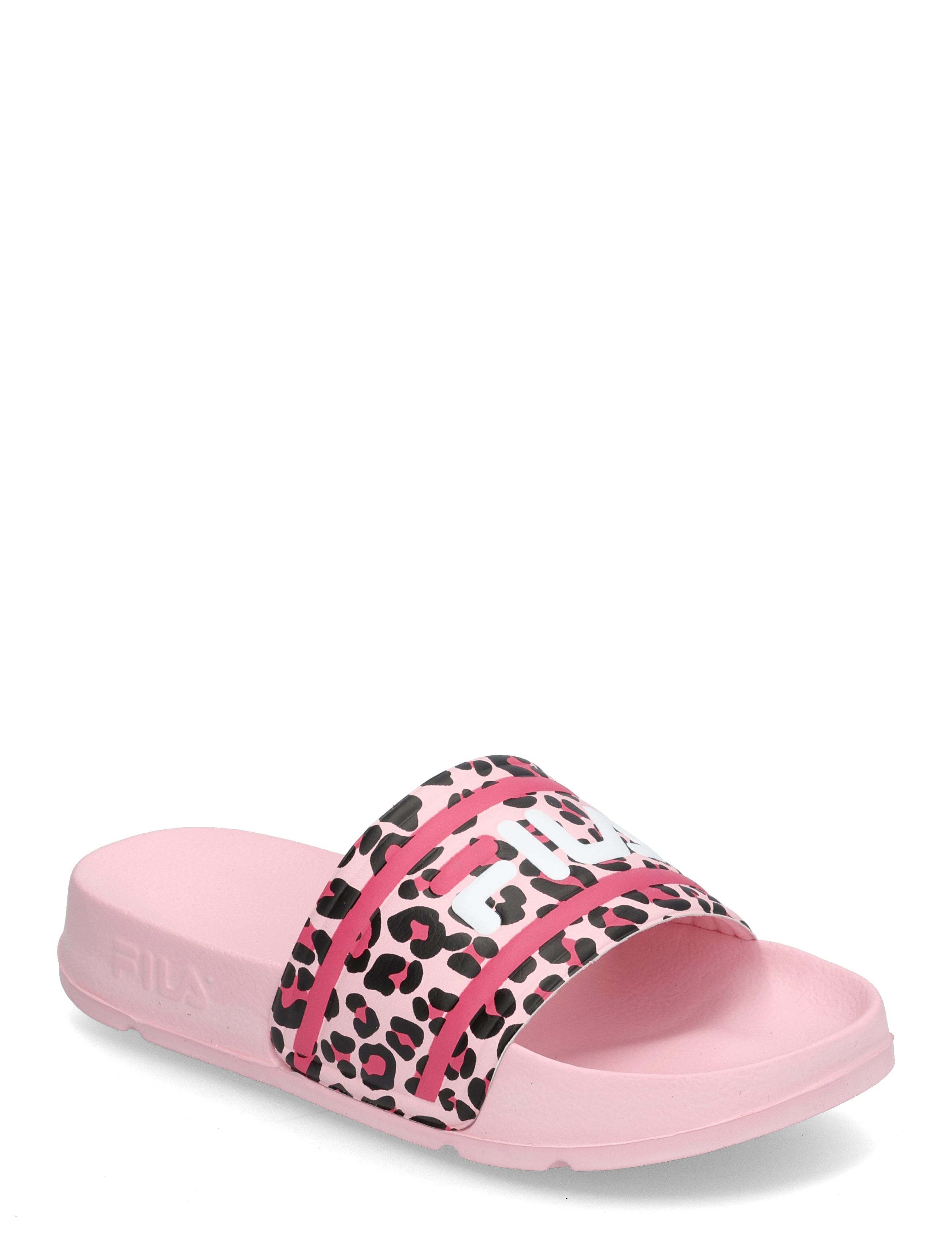 FILA MORRO BAY P slipper kids - Shoes - PINK-A-BOO-LEOPARD / pink/rose