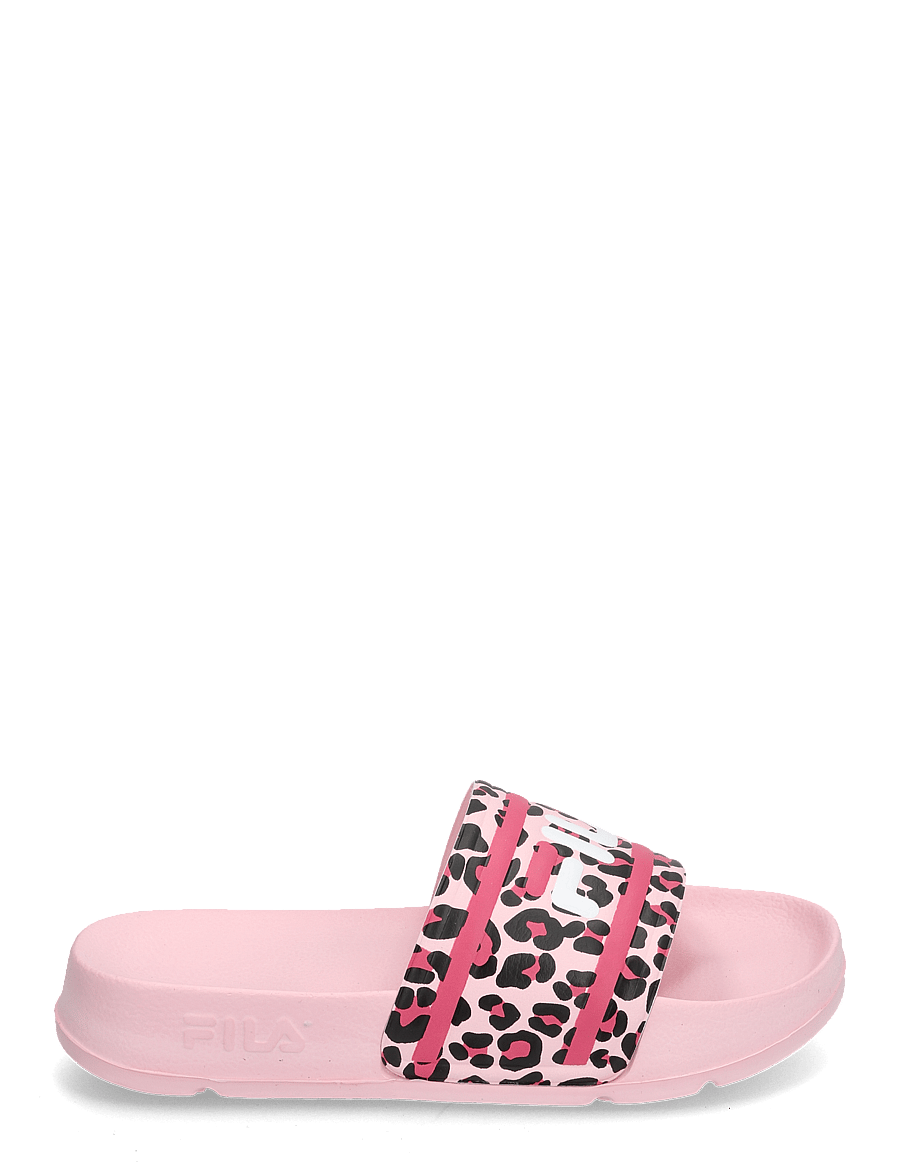 FILA - MORRO BAY P slipper kids - glissières de piscine - pink-a-boo-leopard - 1