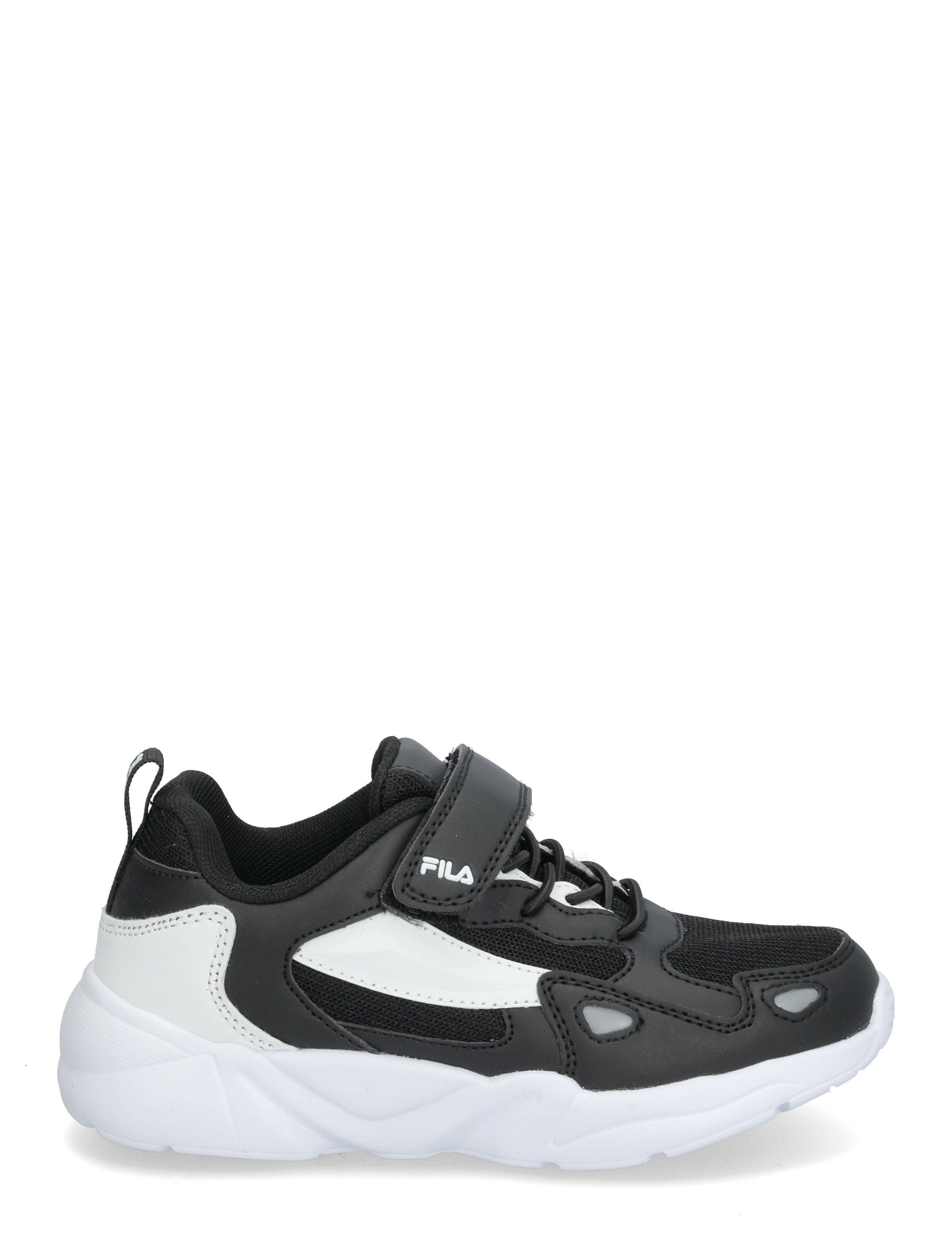 FILA - FILA VENTOSA velcro kids - lave sneakers - black-white - 1