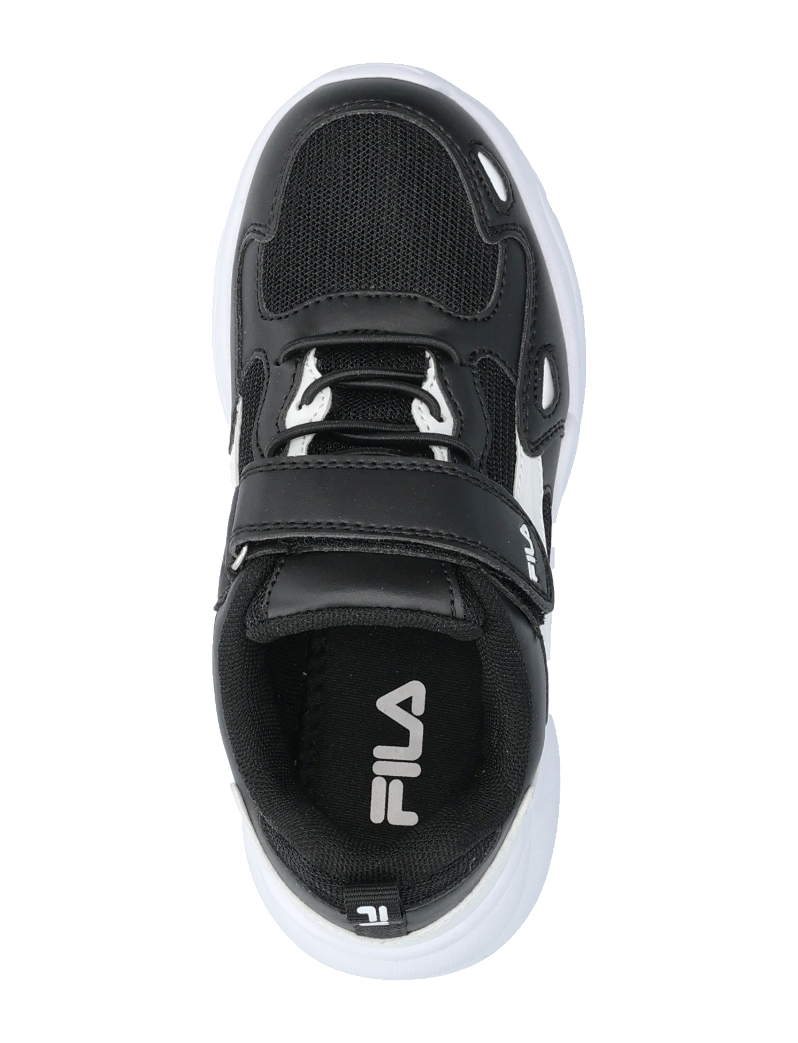 FILA - FILA VENTOSA velcro kids - lave sneakers - black-white - 3