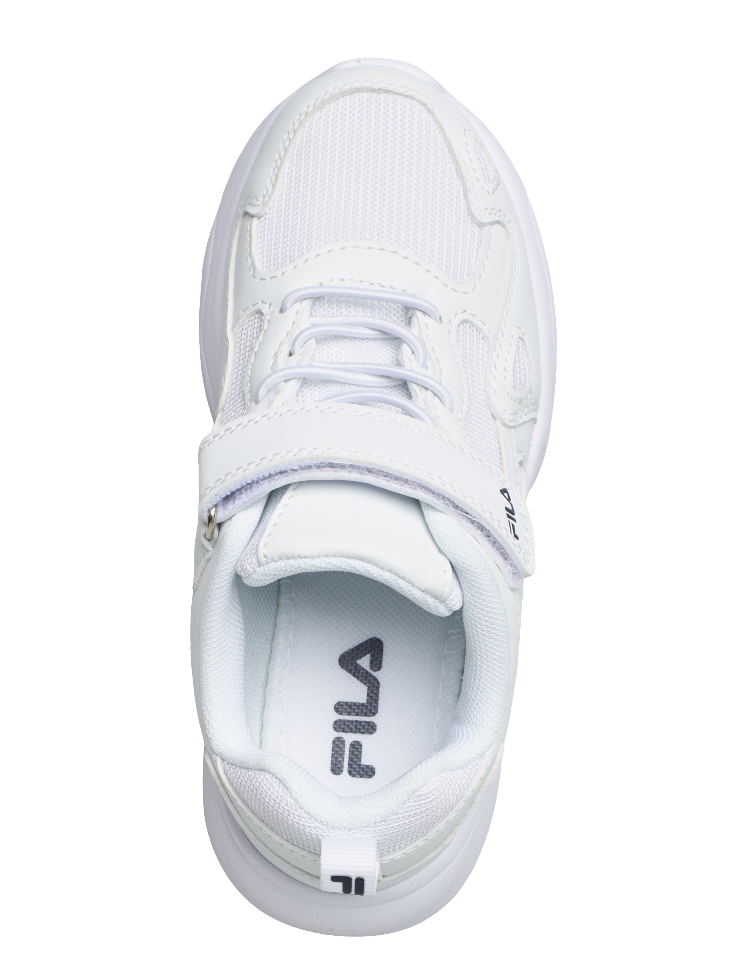FILA - FILA VENTOSA velcro kids - baskets basses - white - 3