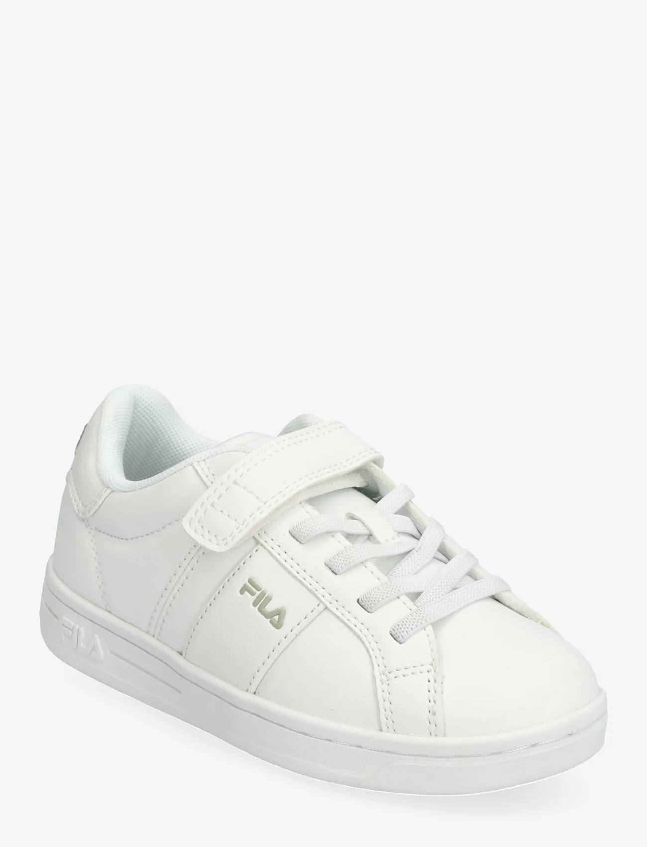 FILA - CROSSCOURT LINE velcro kids - låga sneakers - white - 0