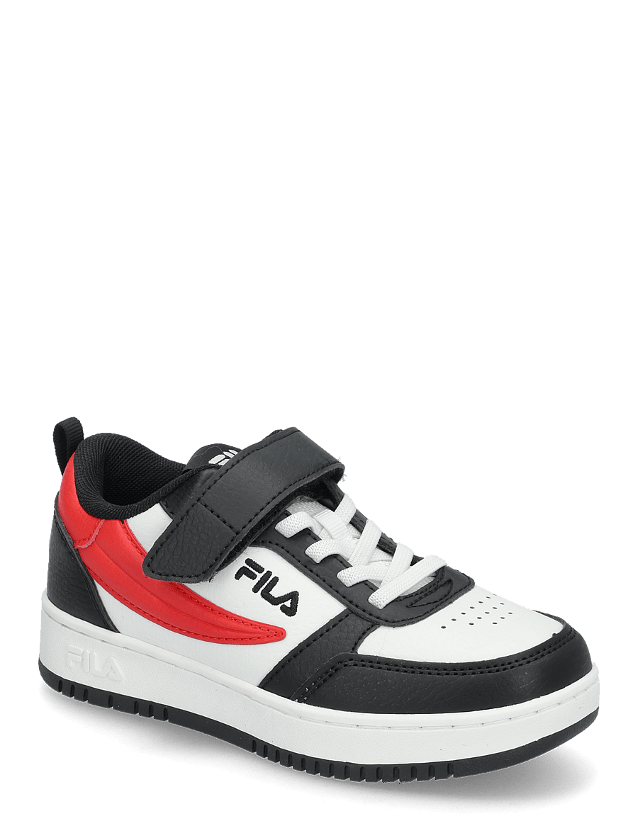 FILA - FILA REGA NF velcro kids - låga sneakers - black-fila red - 0
