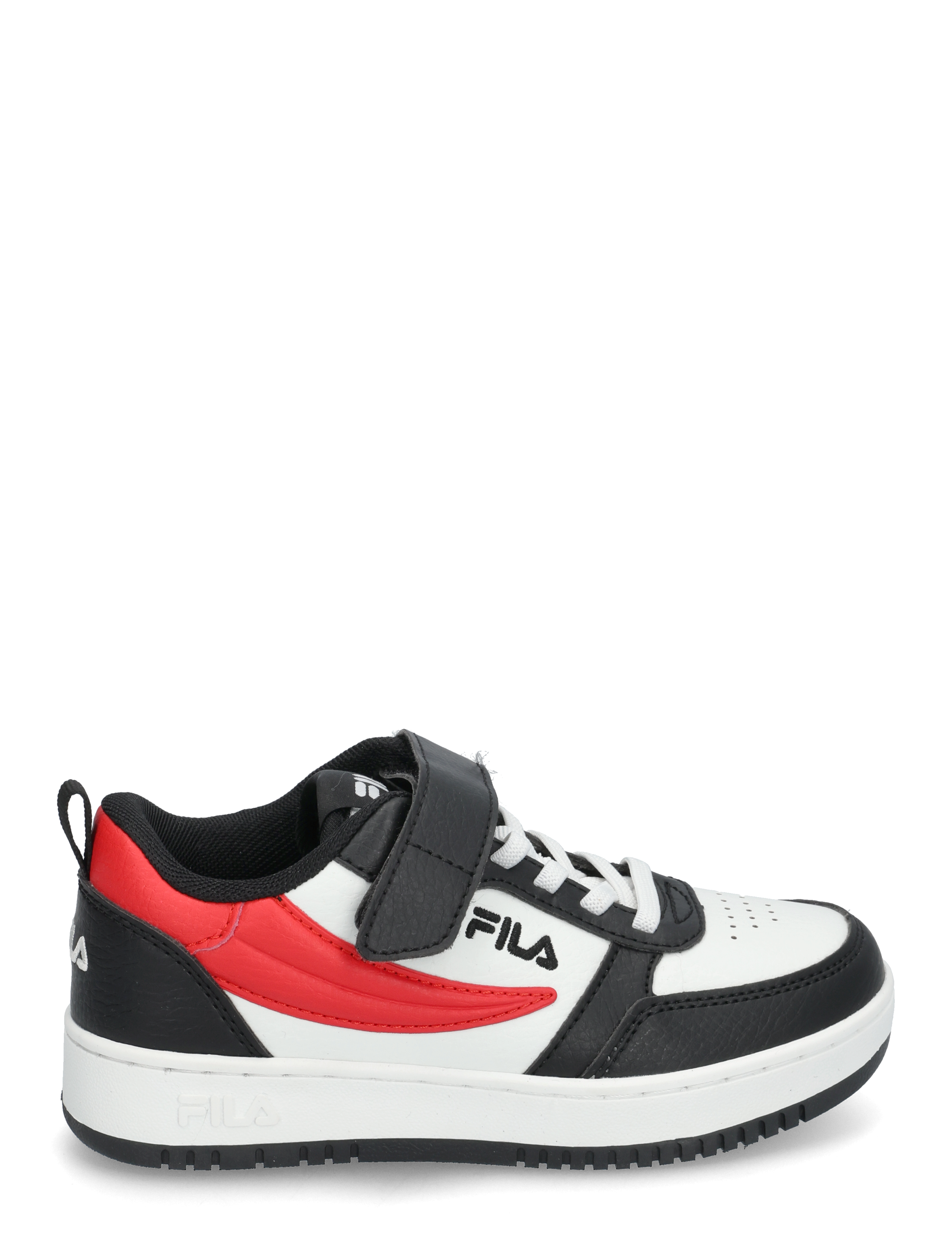 FILA - FILA REGA NF velcro kids - laag sneakers - black-fila red - 1