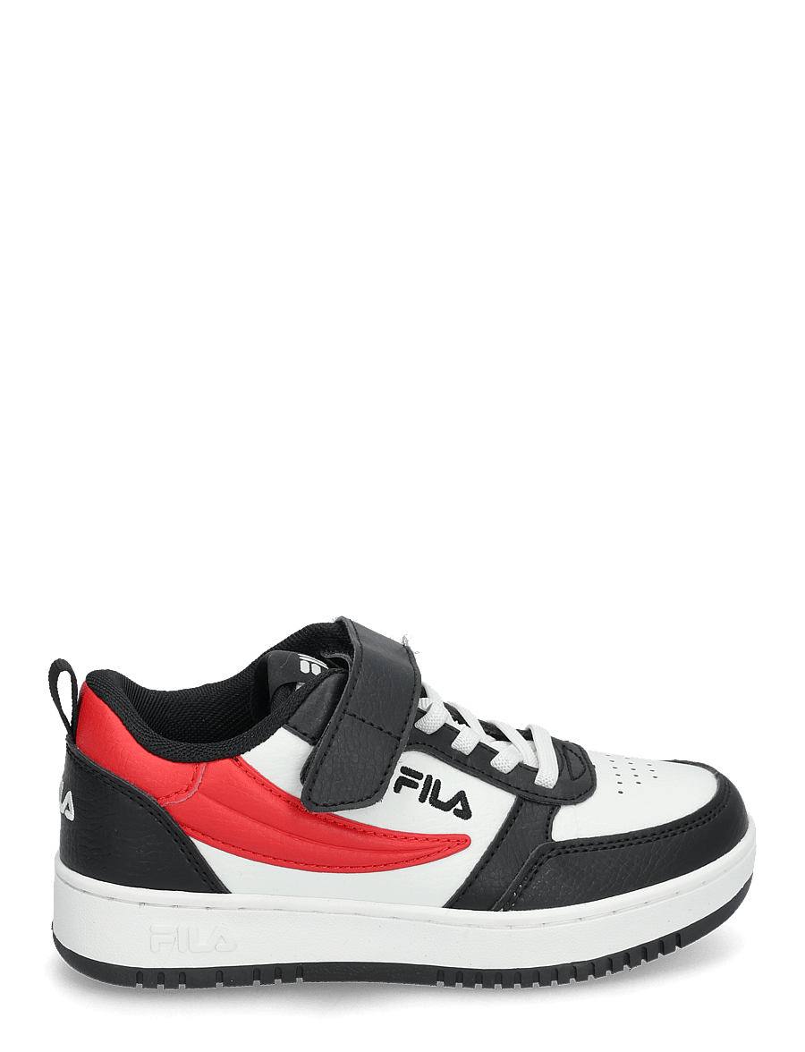 FILA - FILA REGA NF velcro kids - låga sneakers - black-fila red - 1