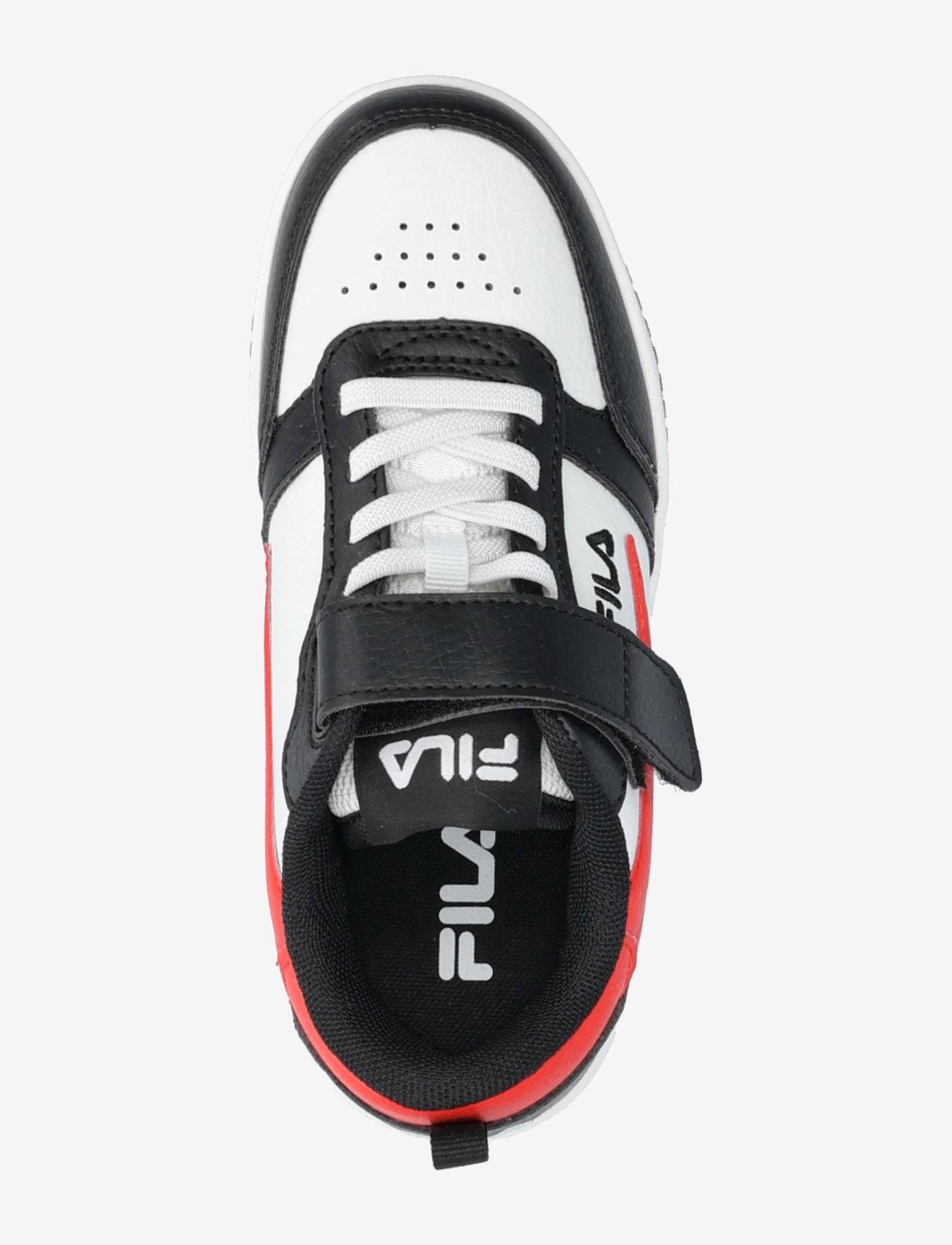 FILA - FILA REGA NF velcro kids - lave sneakers - black-fila red - 3