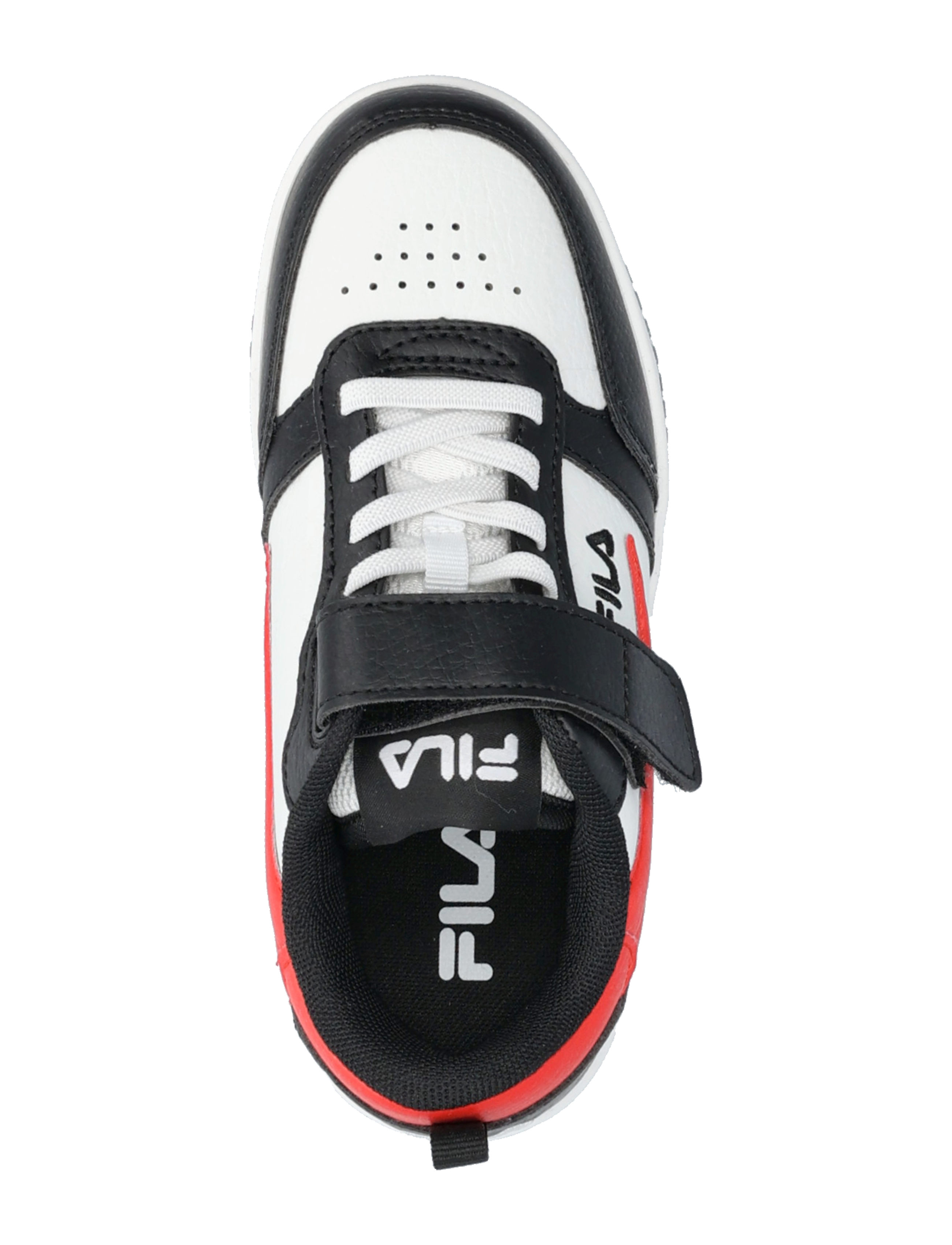 FILA - FILA REGA NF velcro kids - laag sneakers - black-fila red - 3