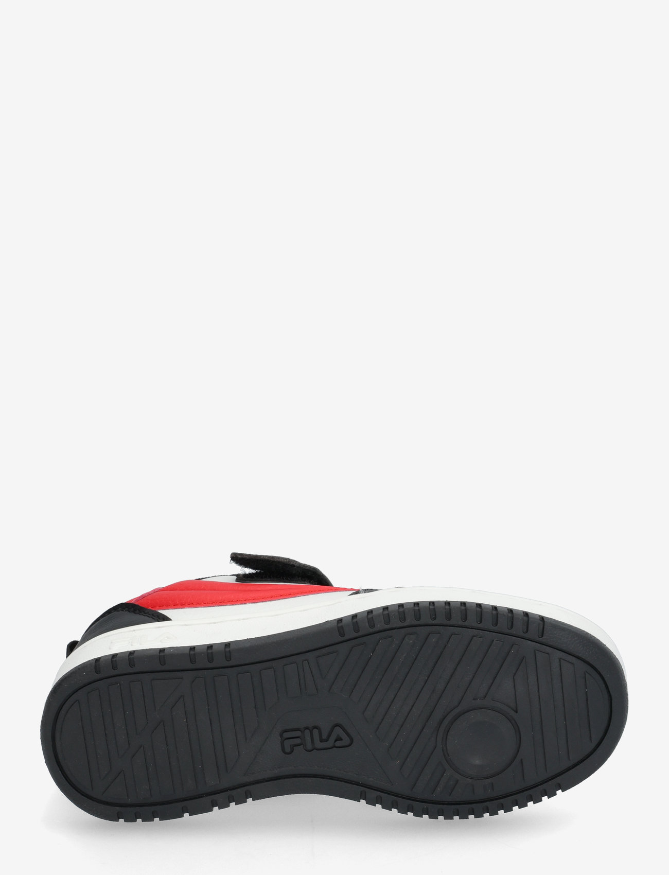 FILA - FILA REGA NF velcro kids - lave sneakers - black-fila red - 4