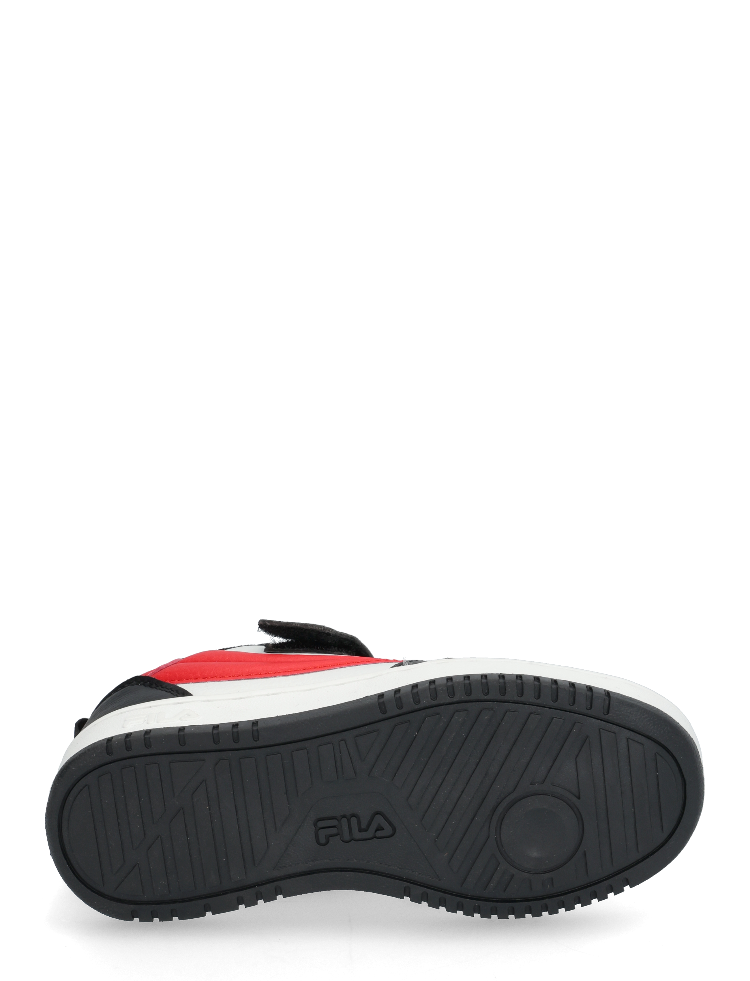 FILA - FILA REGA NF velcro kids - laag sneakers - black-fila red - 4