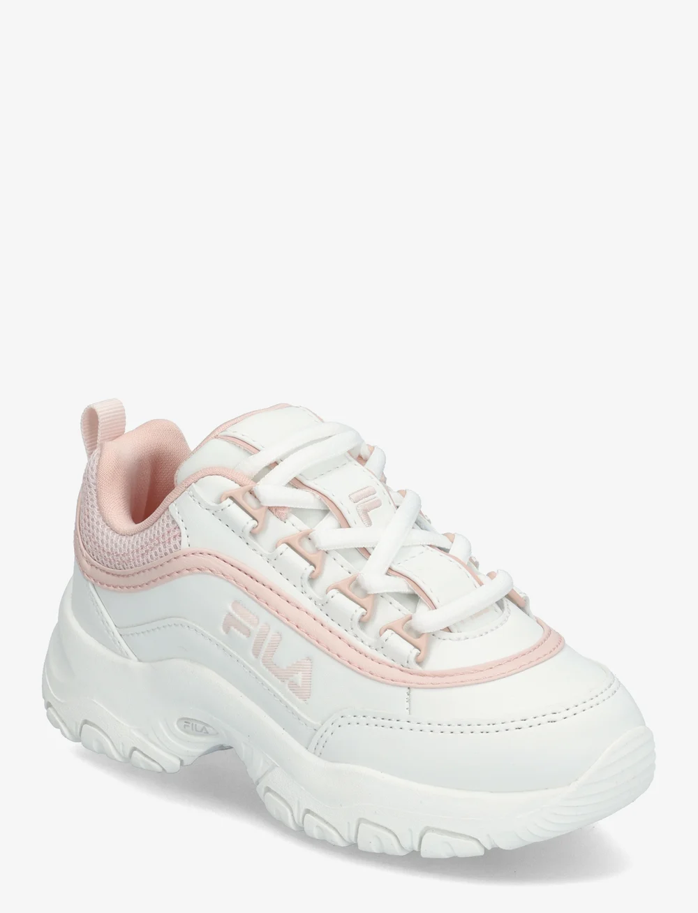 FILA - STRADA LOGO kids - lave sneakers - white-mauve chalk - 0