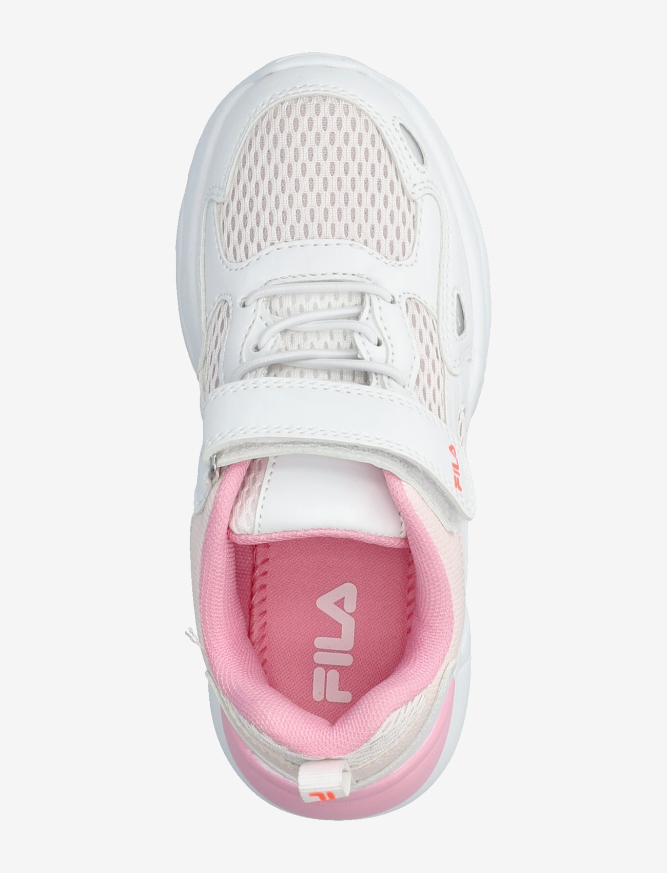 FILA - FILA VENTOSA A velcro kids - lave sneakers - white-prism pink - 3