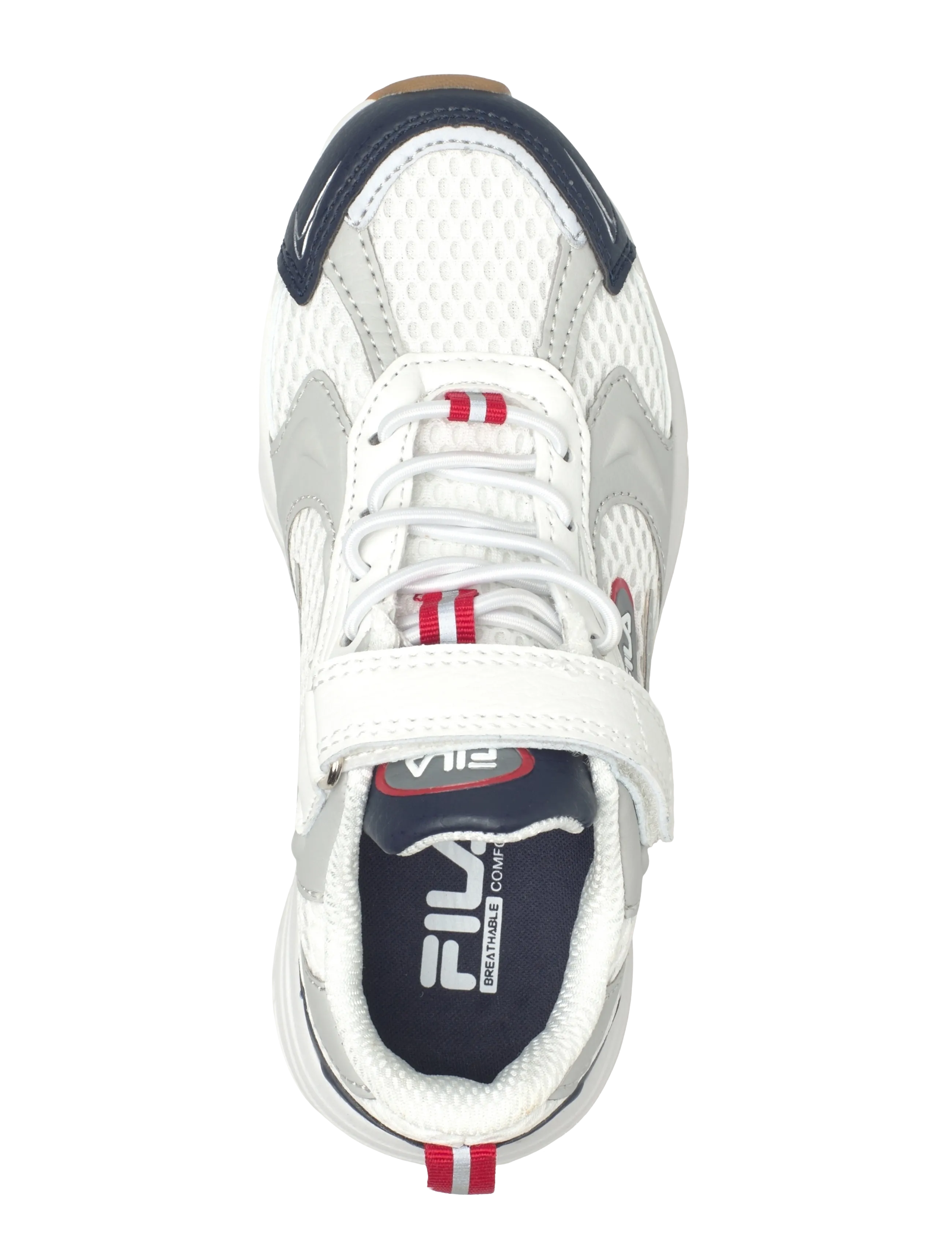 FILA - KREATIX V kids - baskets basses - white-fila red - 3