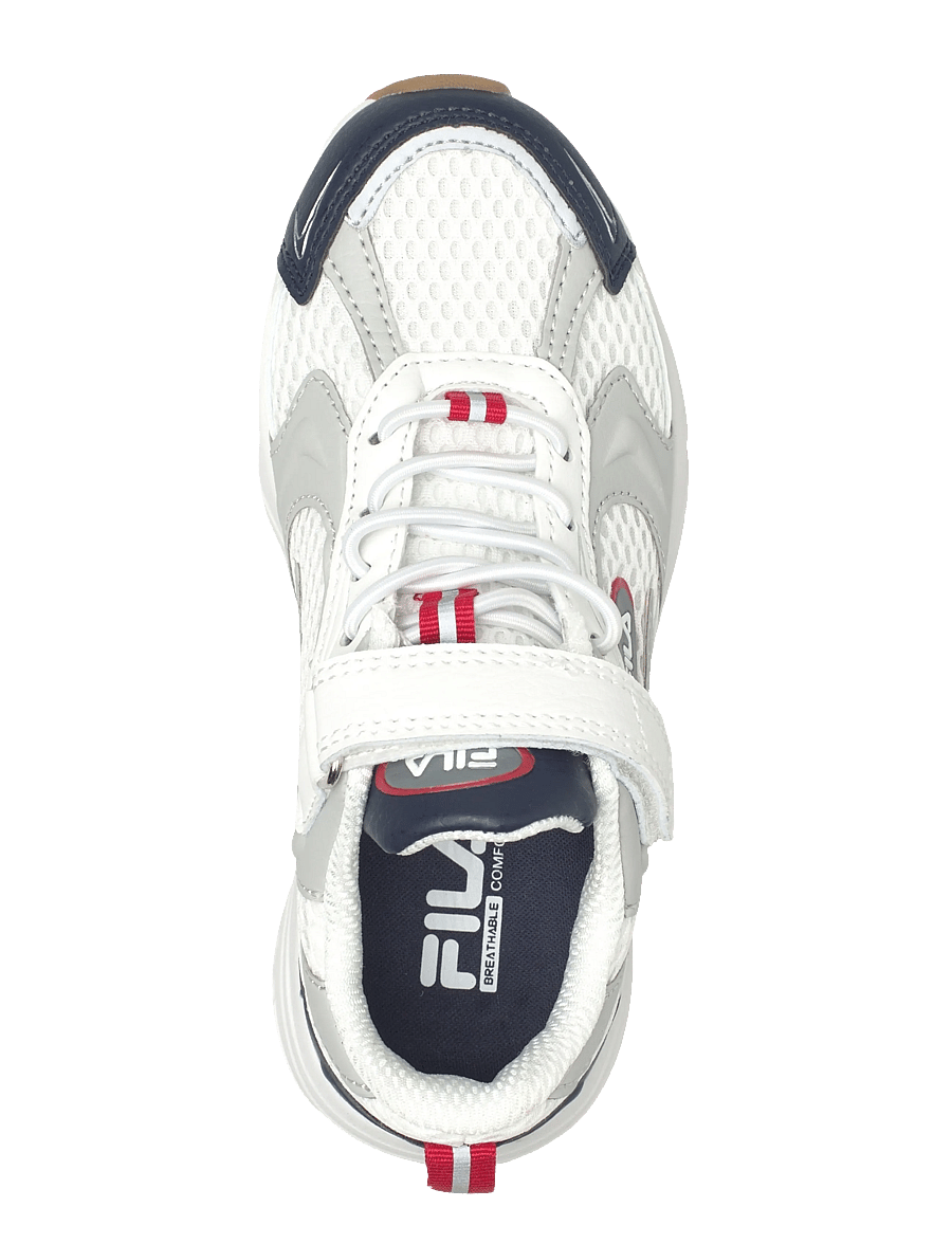 FILA - KREATIX V kids - baskets basses - white-fila red - 3