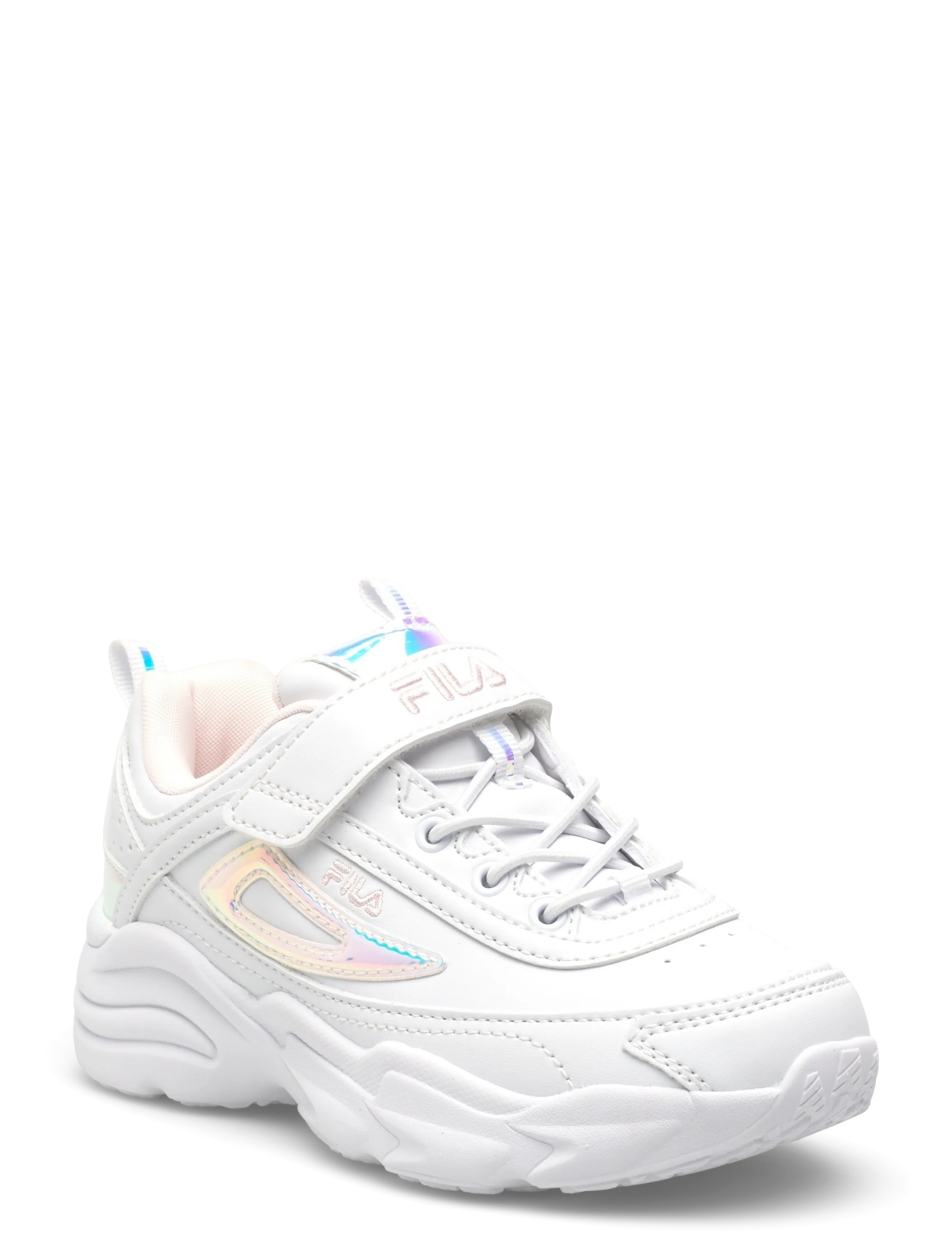 FILA SKYE V kids - Skor - WHITE-PURPLE IRIDESCENT / white