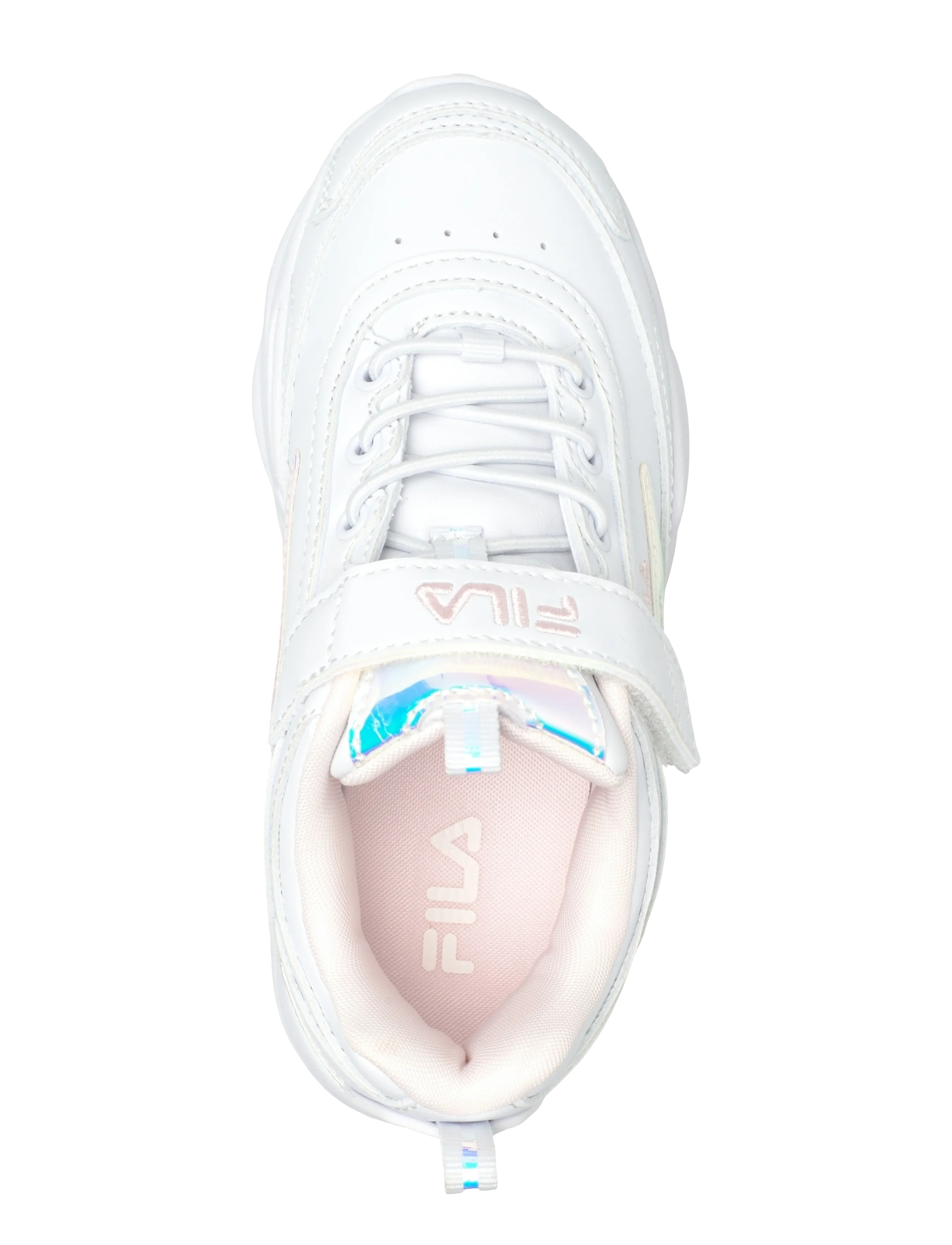 FILA - SKYE V kids - lave sneakers - white-purple iridescent - 3