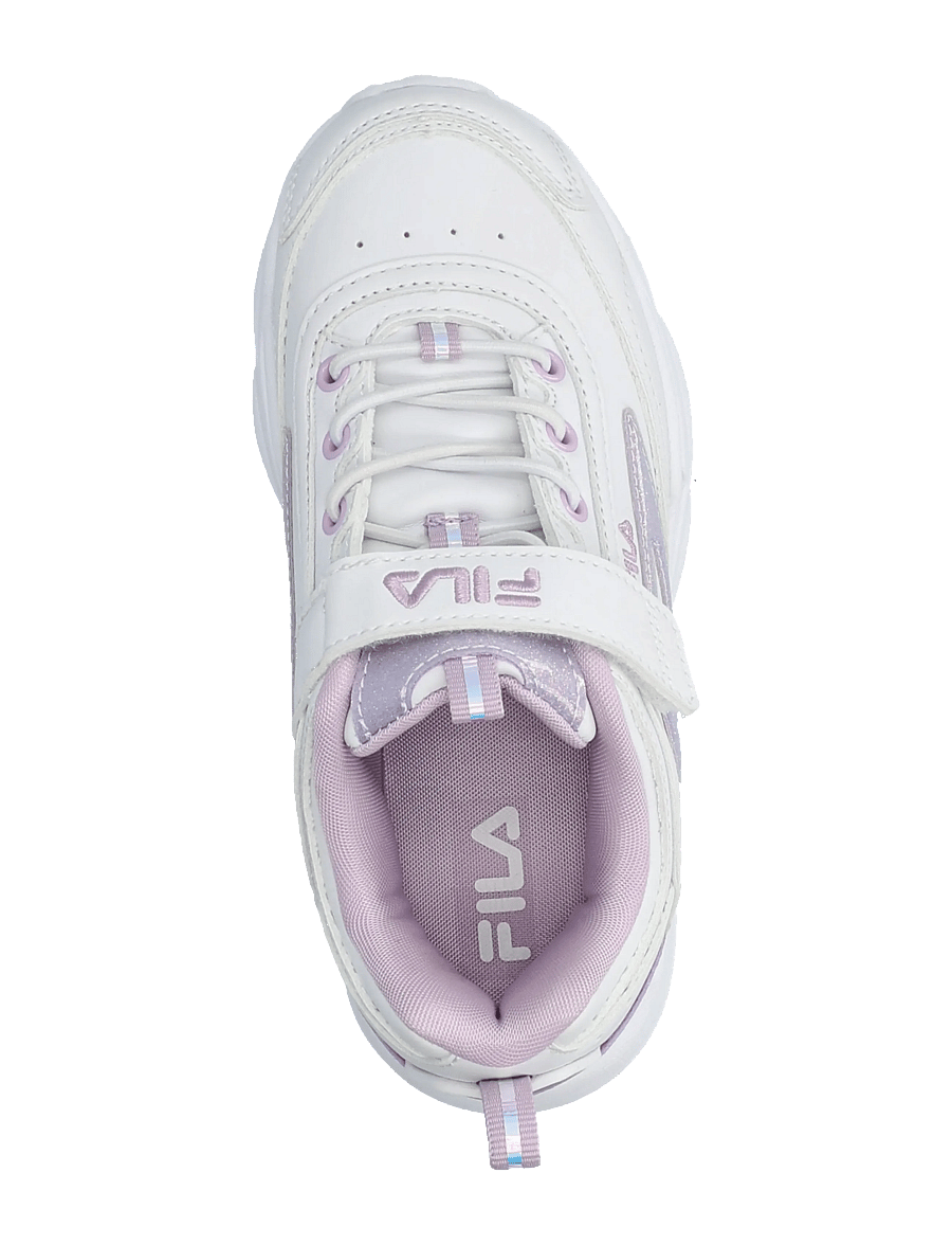 FILA - SKYE V kids - laag sneakers - white-lavender frost - 3