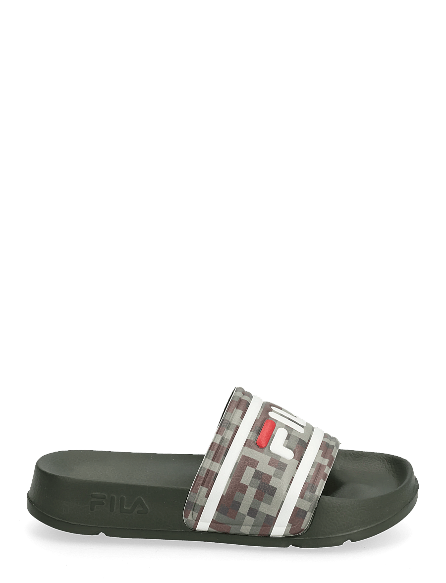 FILA - MORRO BAY PRT slipper kids - badesandaler - olive night - 1