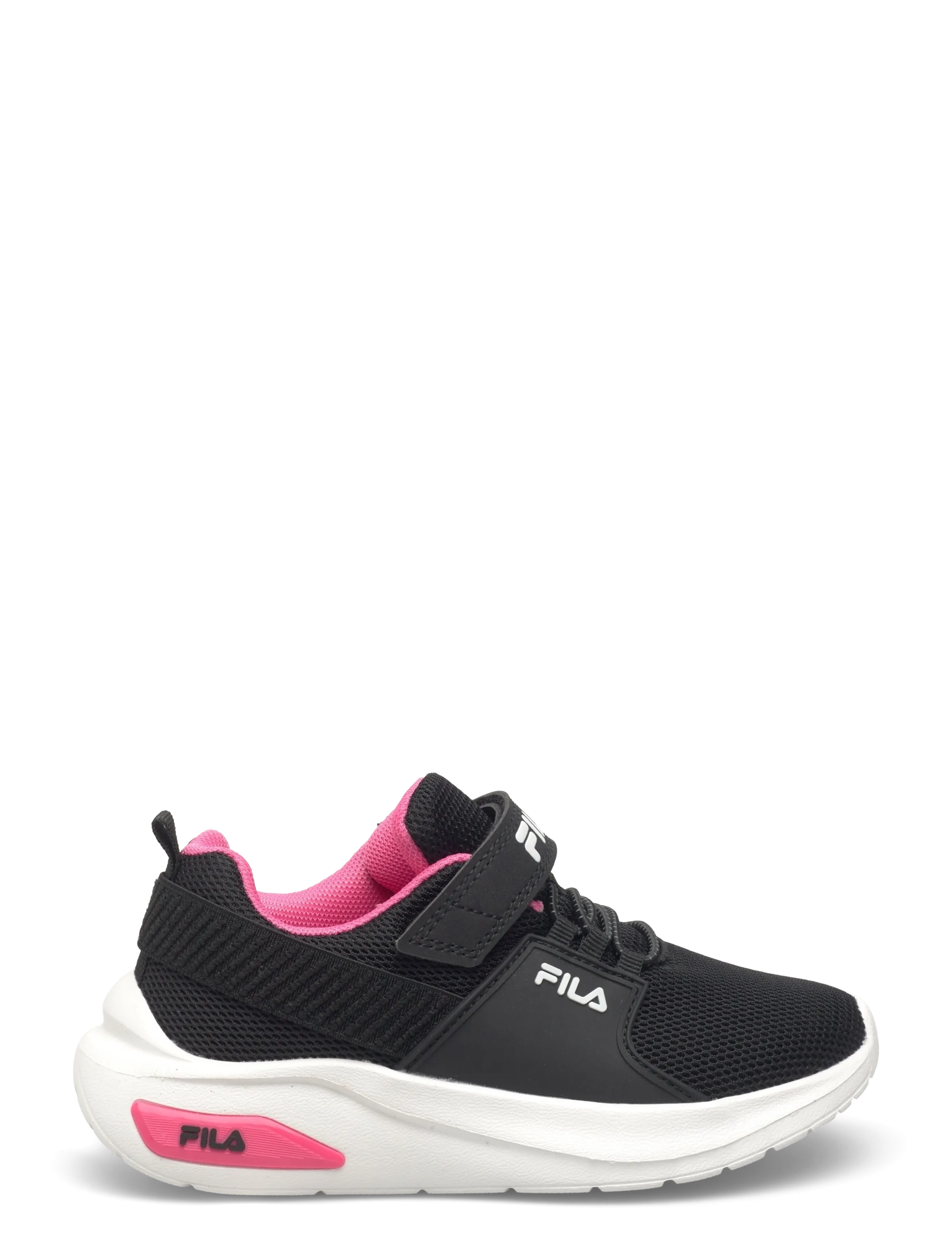 FILA - FILA UPSPARK velcro kids - lave sneakers - black-sangria sunset - 1