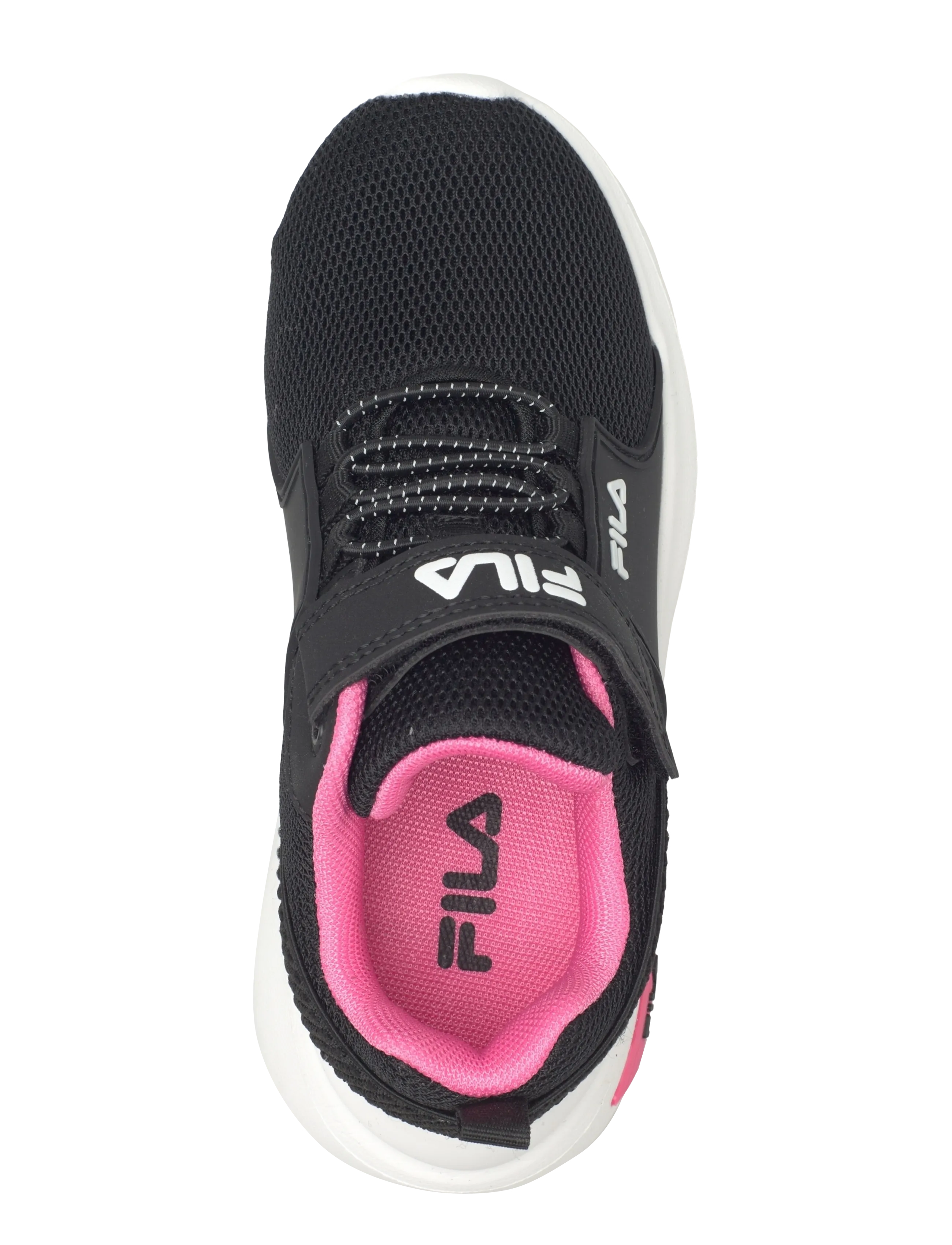 FILA - FILA UPSPARK velcro kids - lave sneakers - black-sangria sunset - 3