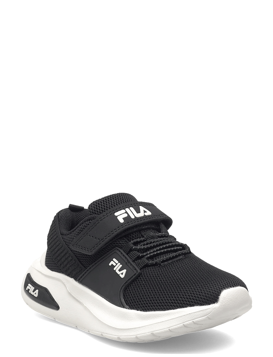 FILA - FILA UPSPARK velcro kids - laag sneakers - black-white - 0